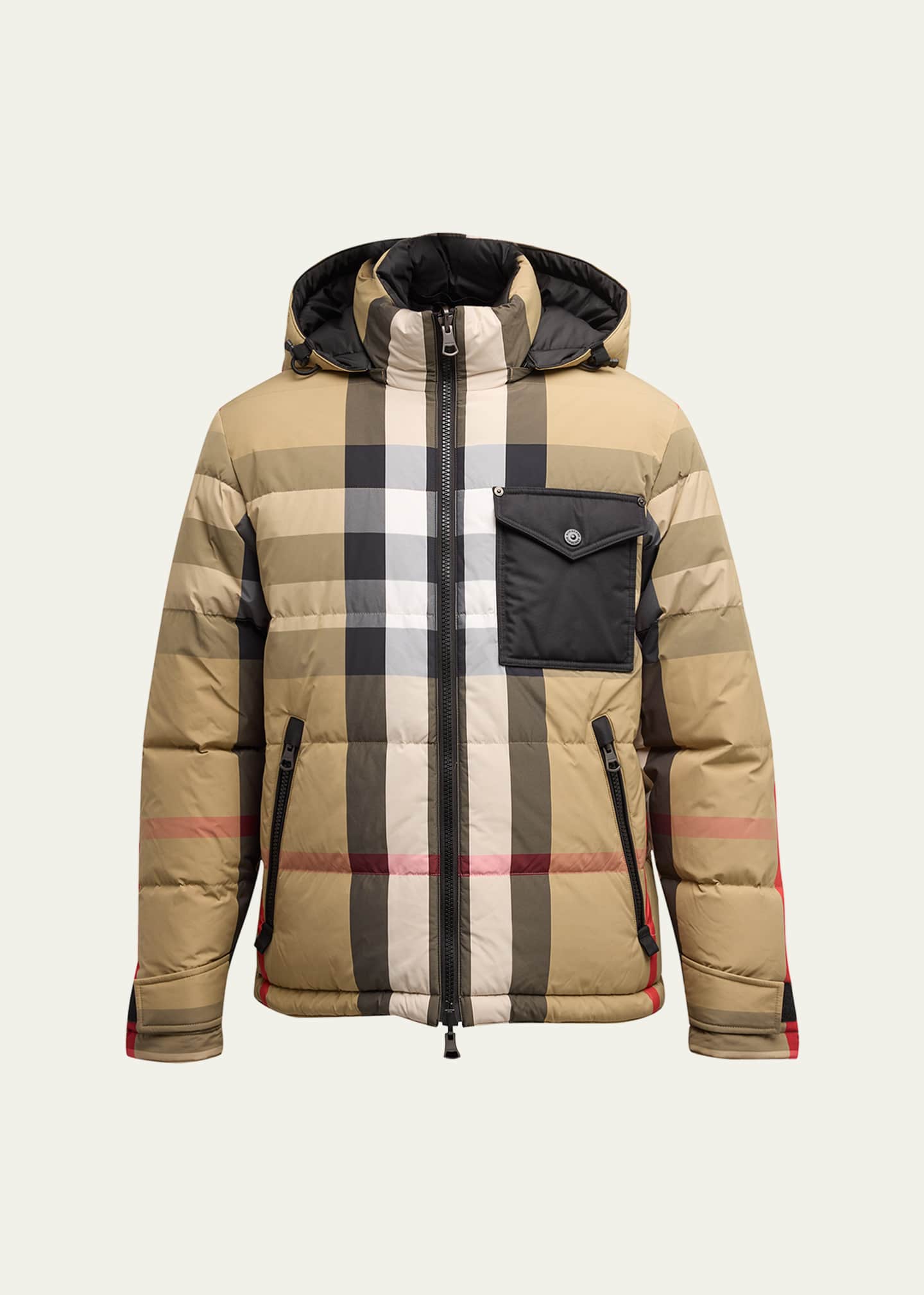 Reversible burberry jacket top