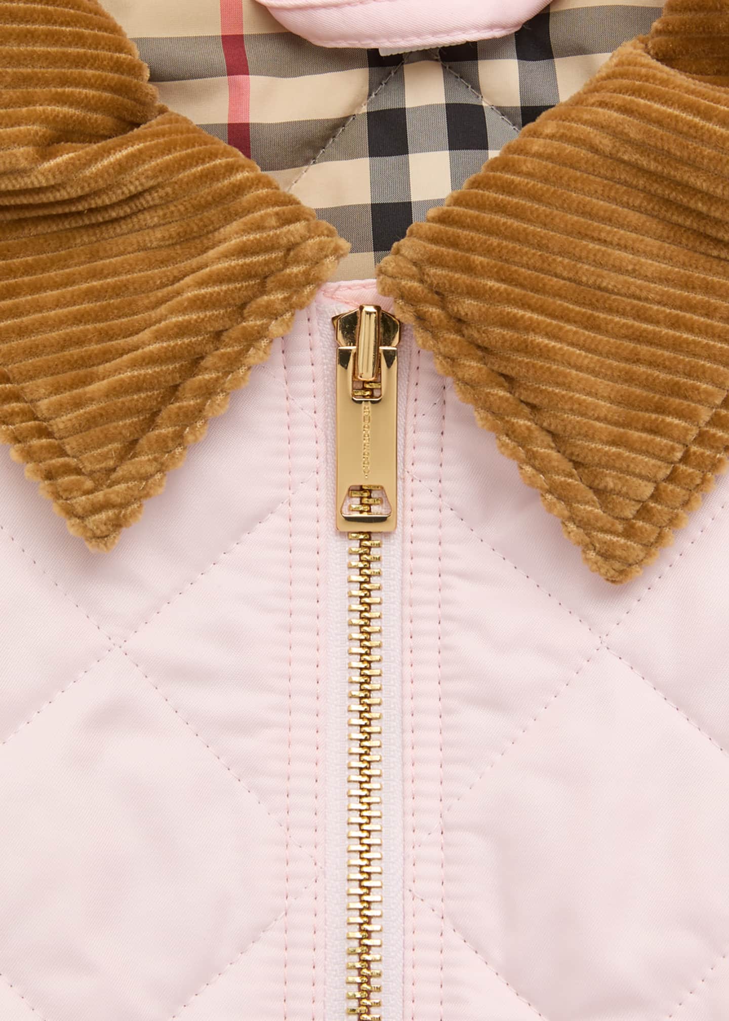 Burberry quilted hotsell jacket girls