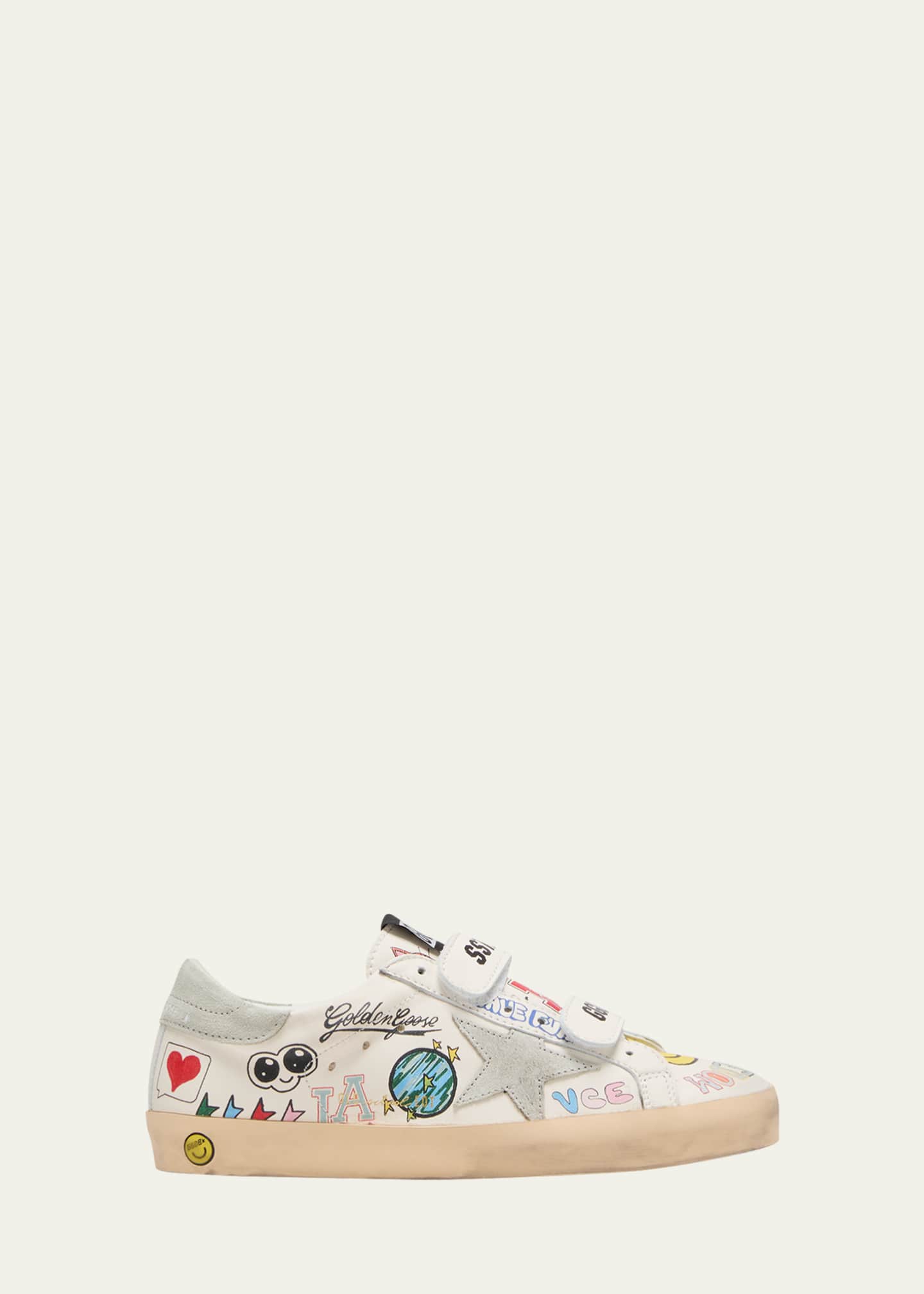 Toddler golden goose sneakers hot sale