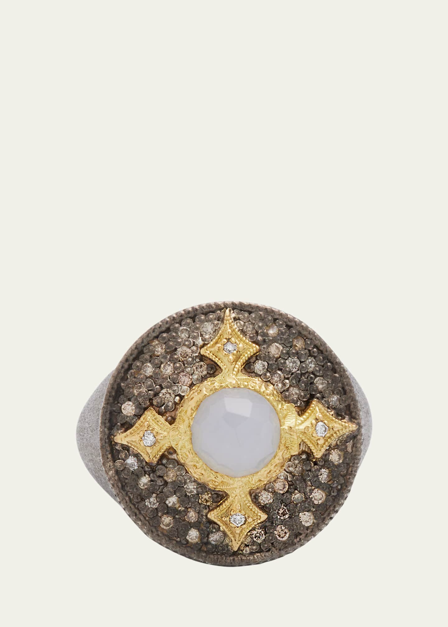 Armenta Old World Chalcedony Statement Ring Image 1 of 4