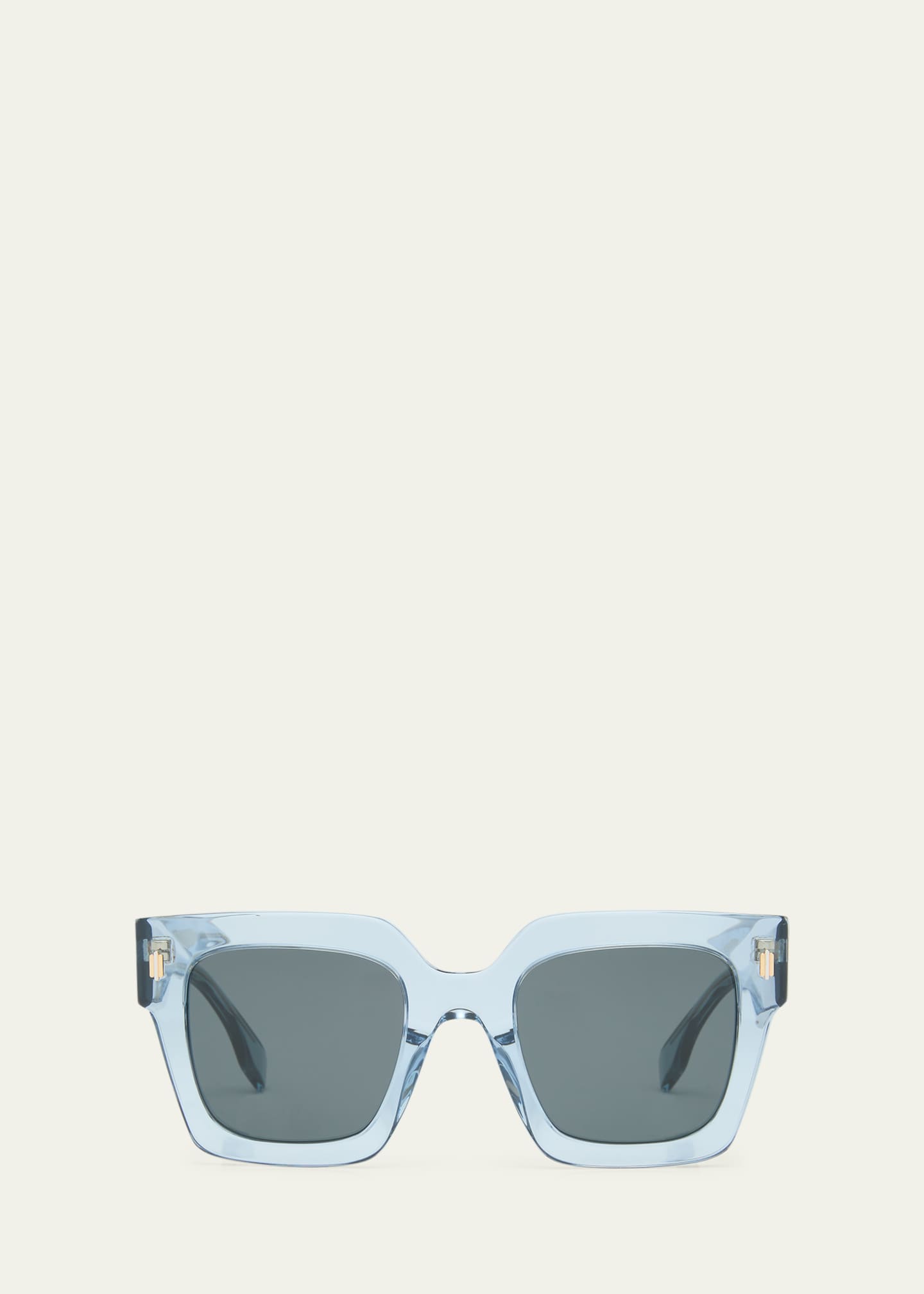 Fendi blue square sunglasses sale