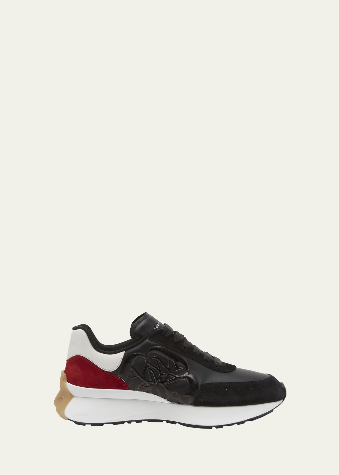 Alexander McQueen Men's Seal Logo Sprint Runner Sneakers - Bergdorf Goodman