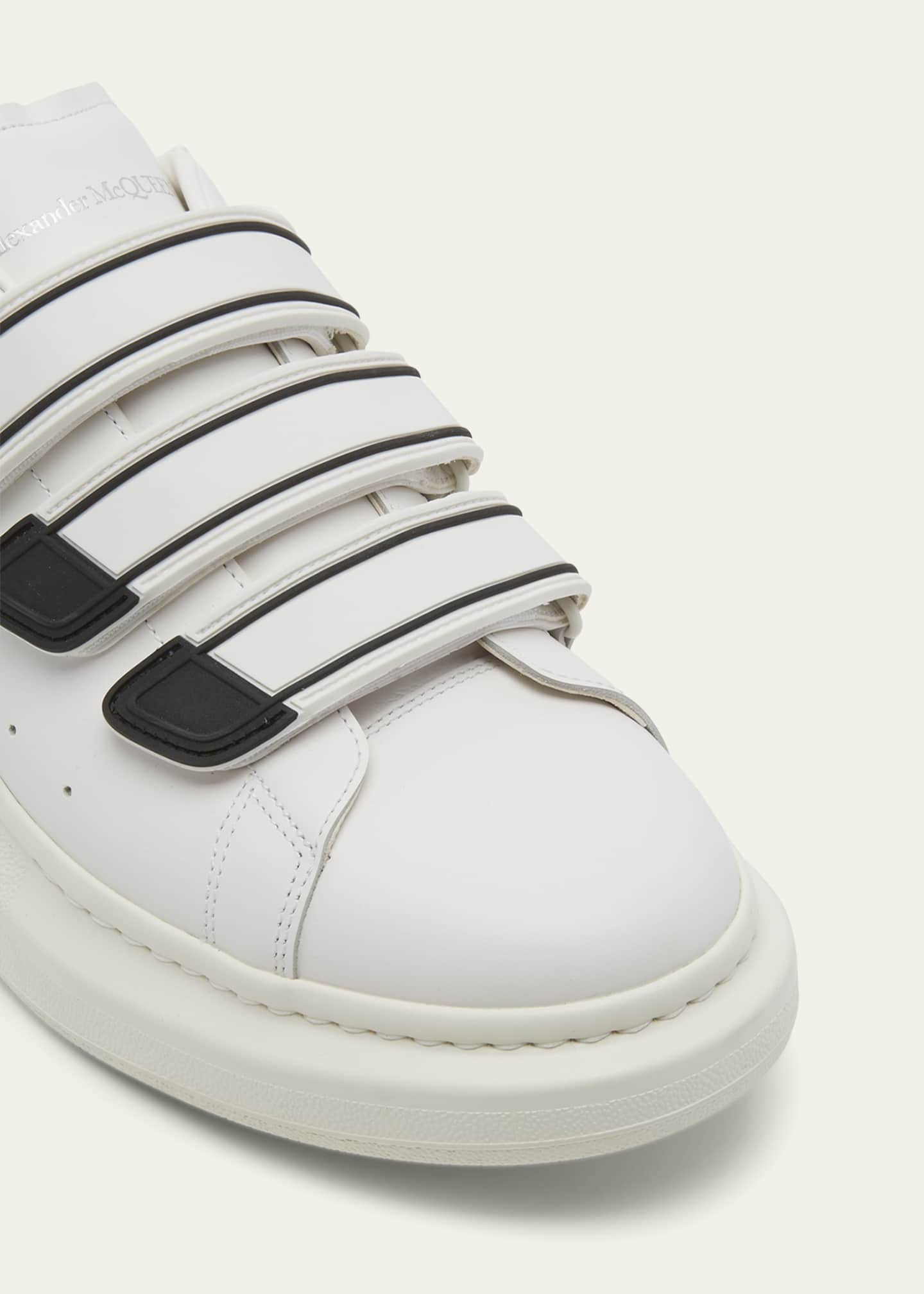 Alexander McQueen Oversized Triple Strap Leather Sneaker - ShopStyle