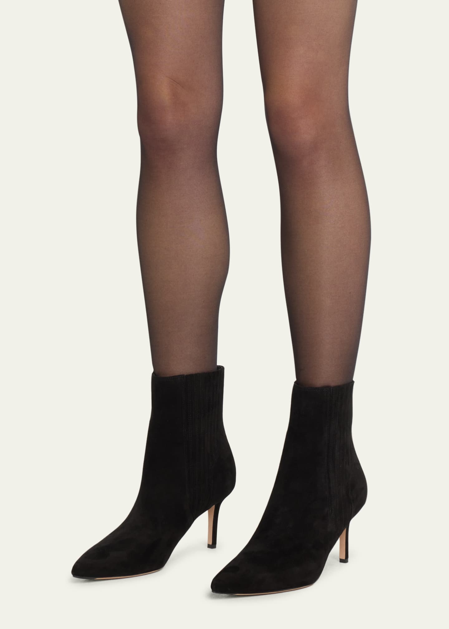 Veronica Beard Lisa Suede Stiletto Ankle Booties