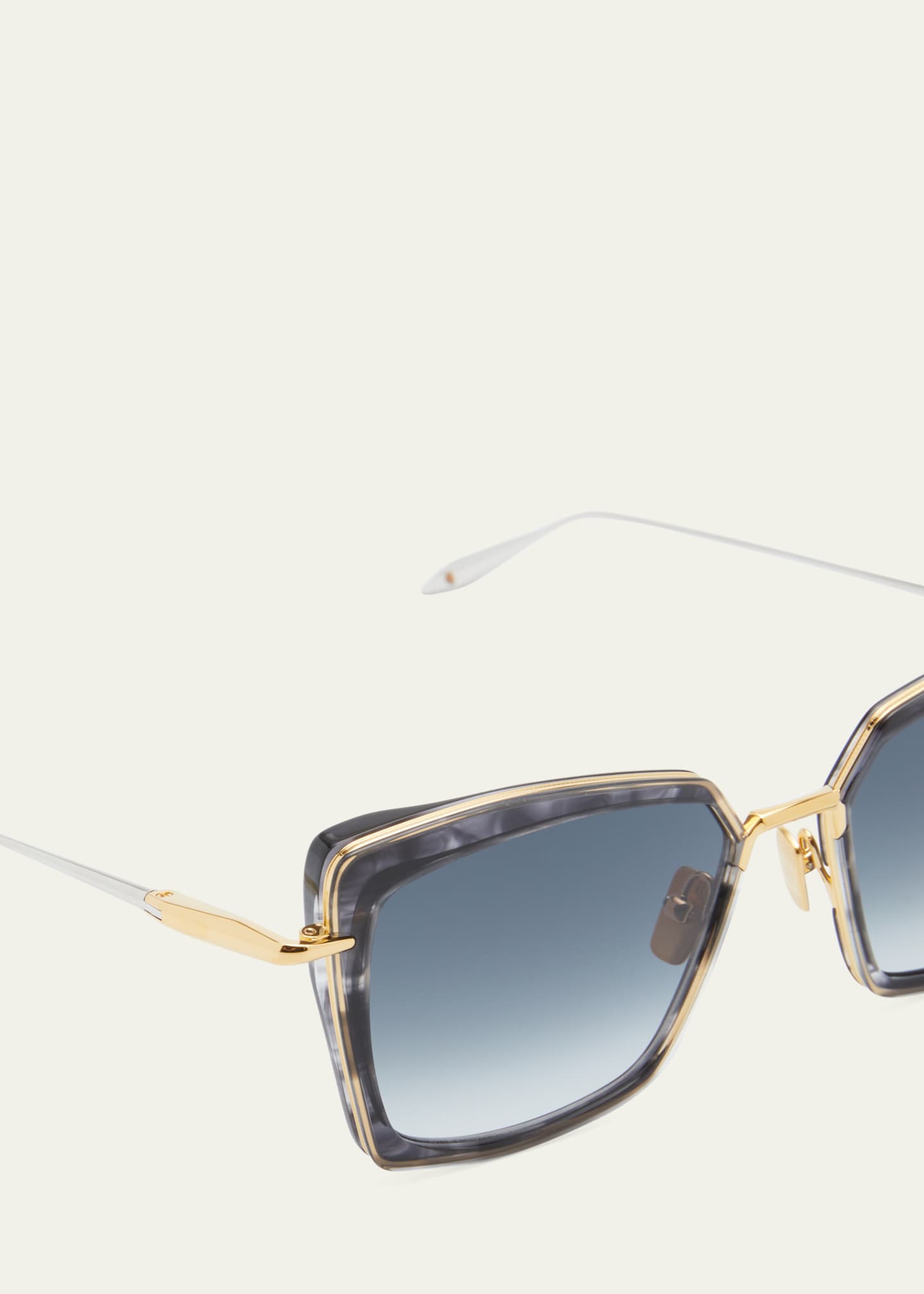 Dita Perplexer Sleek Mixed-Media Butterfly Sunglasses Image 4 of 5