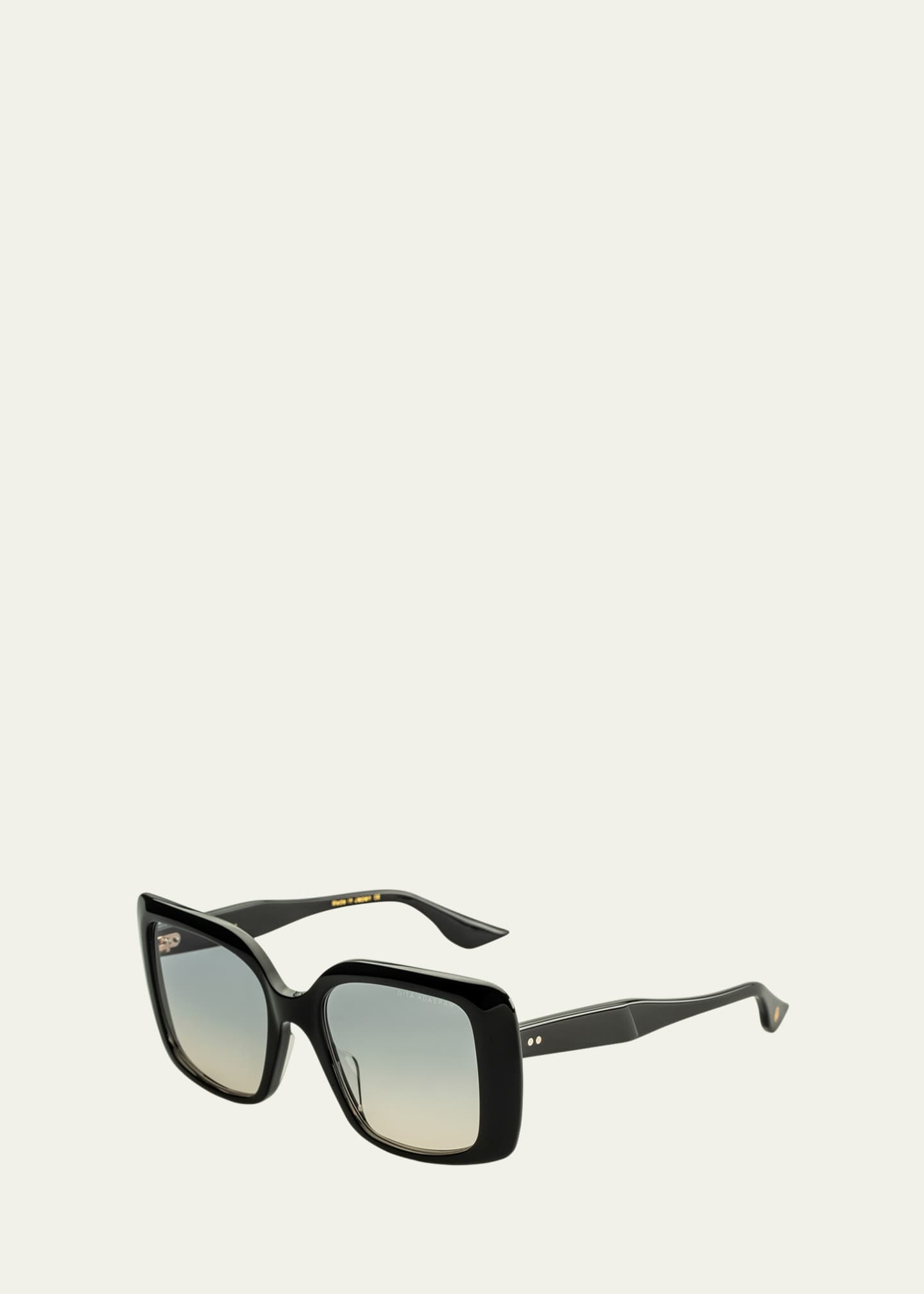 Dita Adabrah Oversized Square Acetate Sunglasses Image 2 of 4