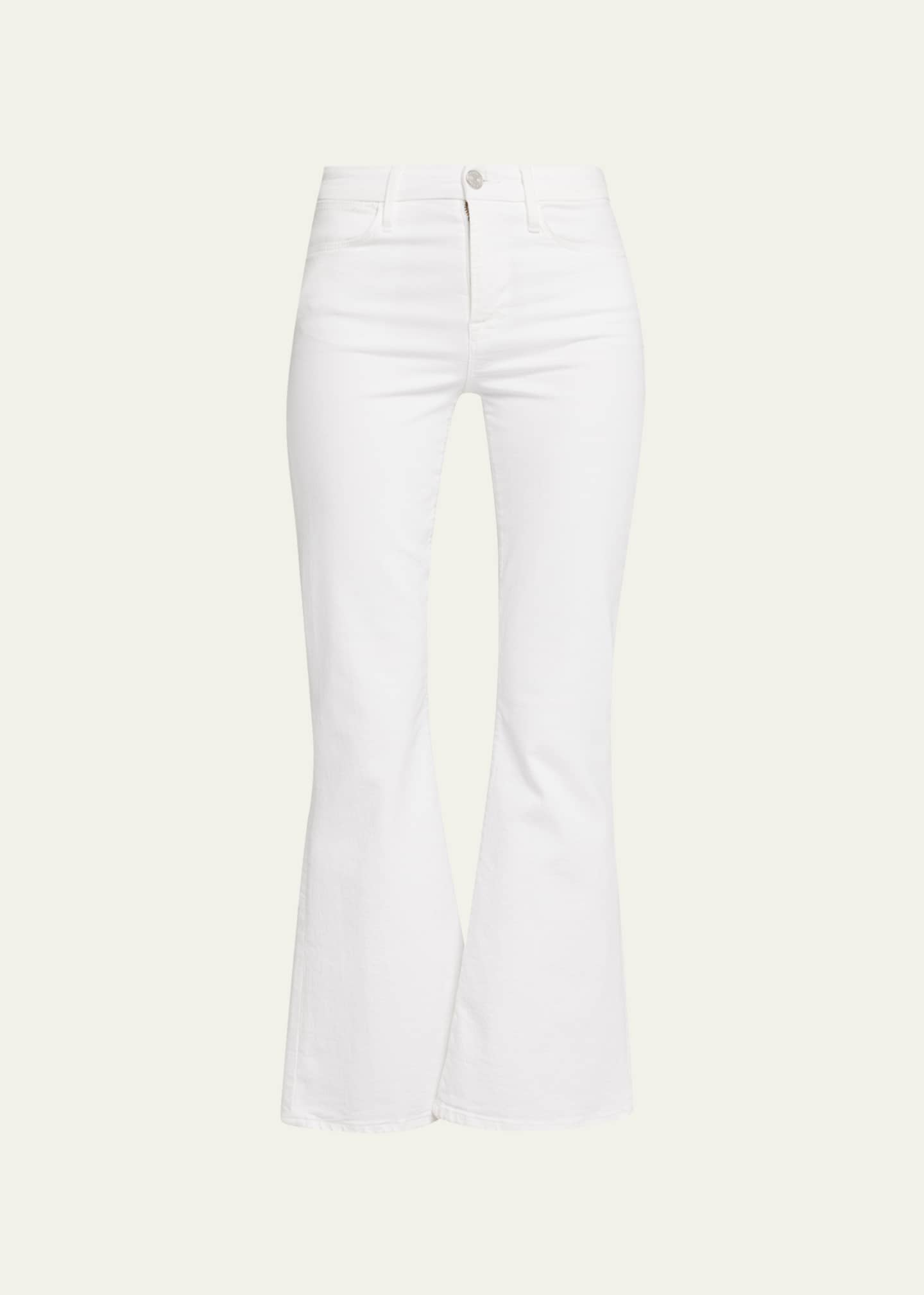 FRAME Le Easy Flare Ankle Jeans - Bergdorf Goodman