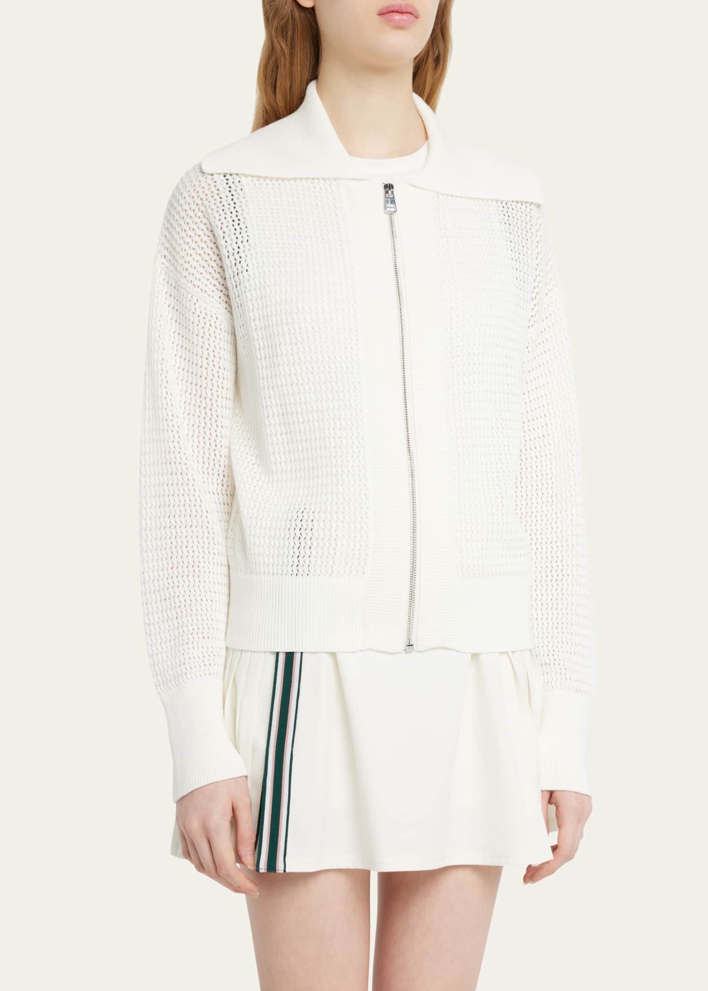 Varley Fairfield Summer Knit Jacket Bergdorf Goodman