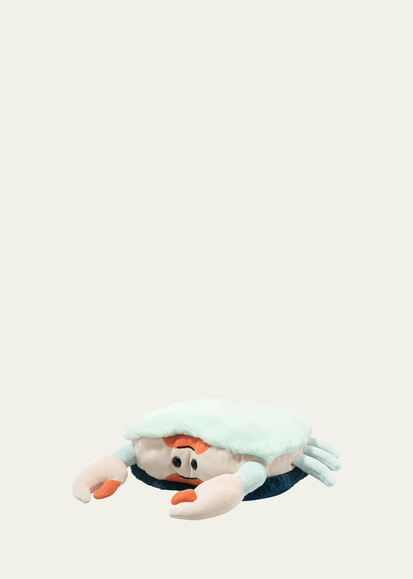 Steiff Curby Crab, Premium Crab Stuffed Animal, Crab Toys, Stuffed Crab, Crab Plush, Cute Plushies, Plushy Toy For Girls Boys And Kids, Soft Cuddly Friends (Blue & Orange, 8')