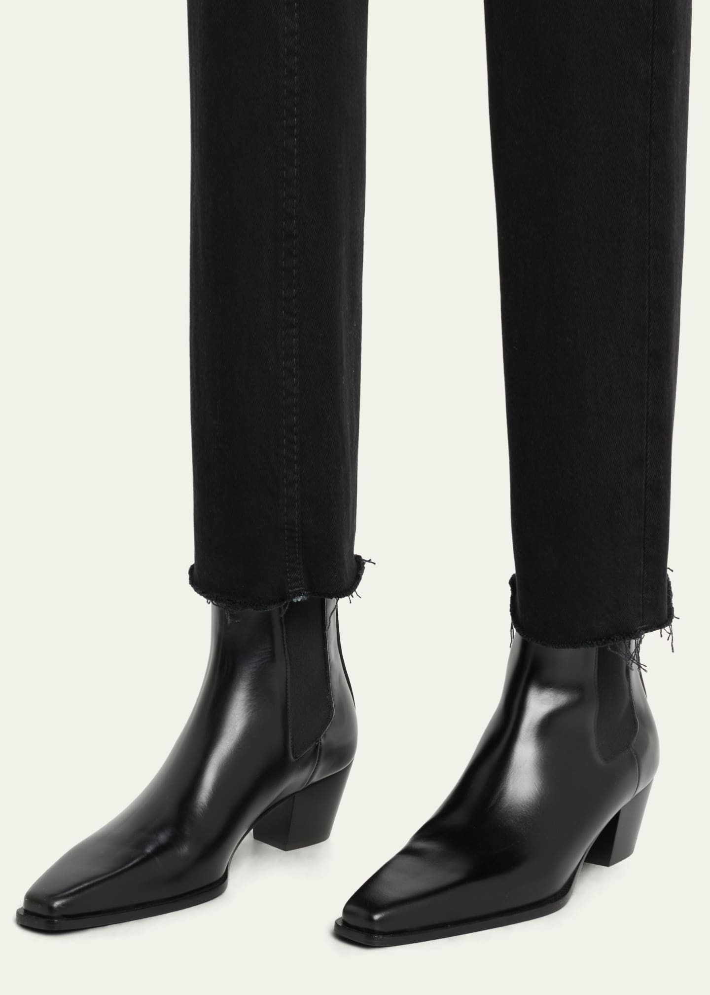 Toteme City Calfskin Chelsea Ankle Boots