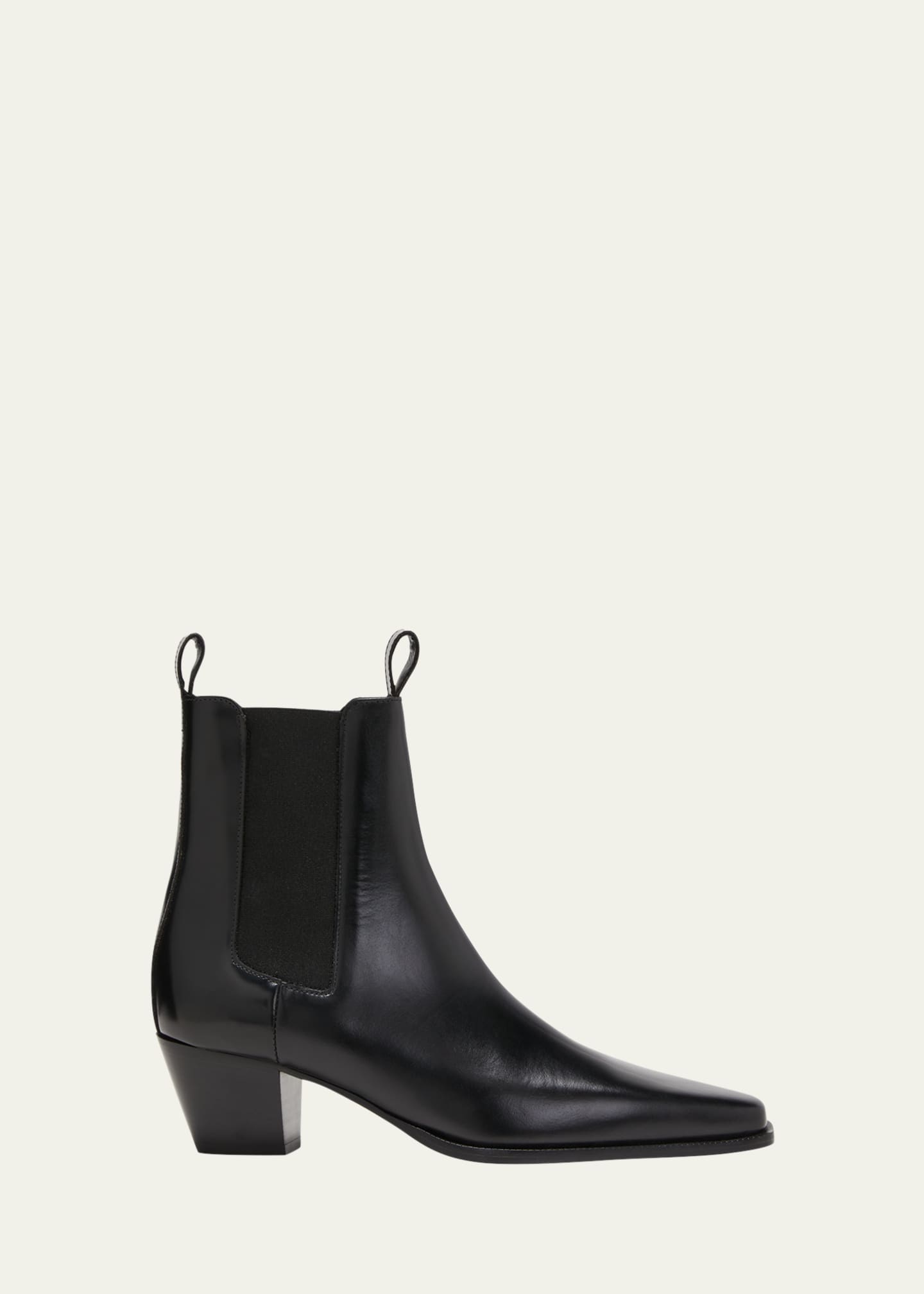 Toteme City Calfskin Chelsea Ankle Boots Bergdorf Goodman