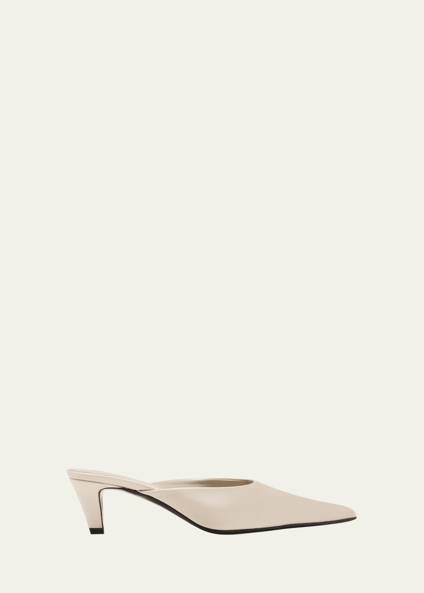 Toteme Satin Mules Bergdorf Goodman