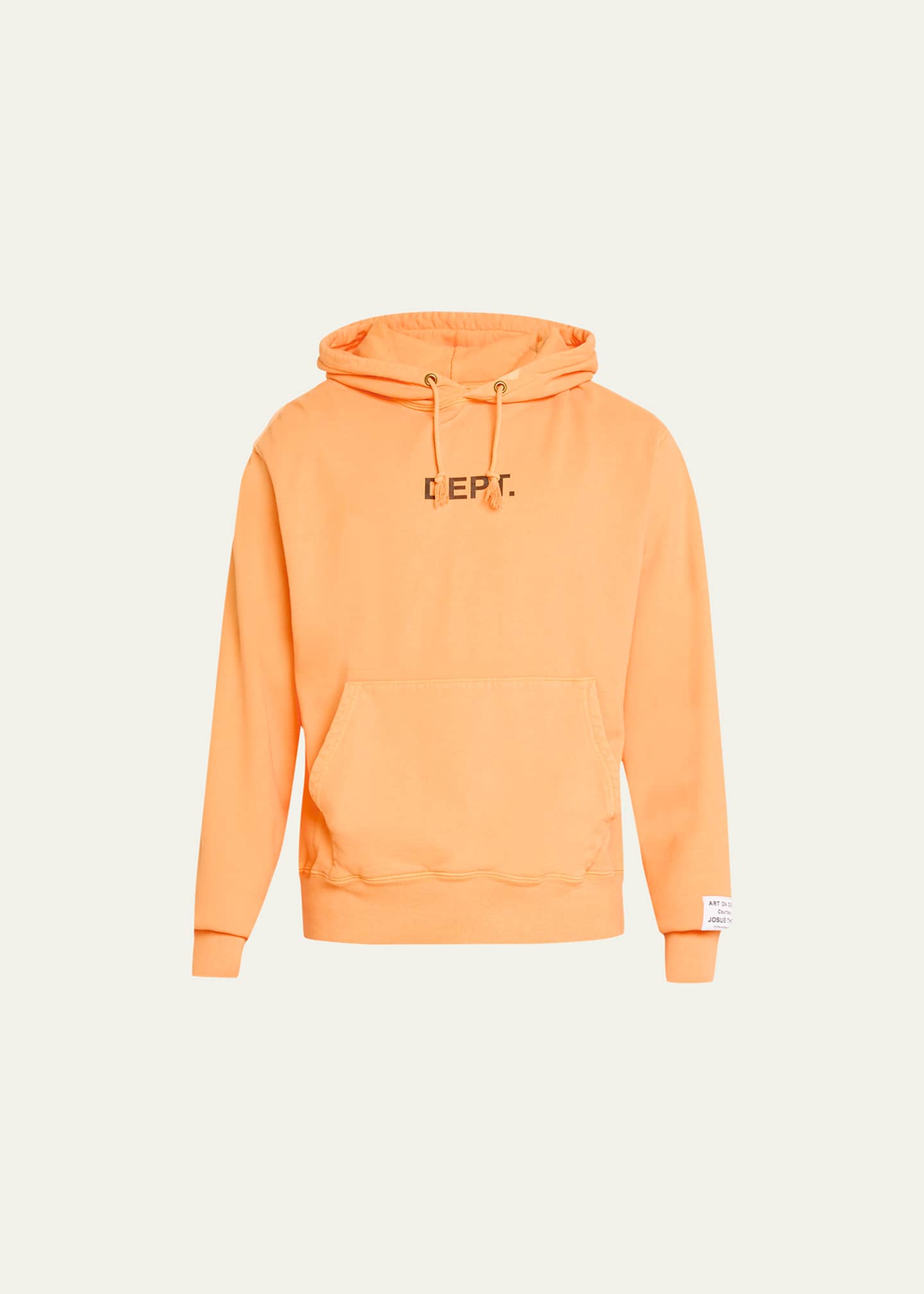 GALLERY DEPARTMENT Men's Neon Terry Logo Hoodie - Bergdorf Goodman