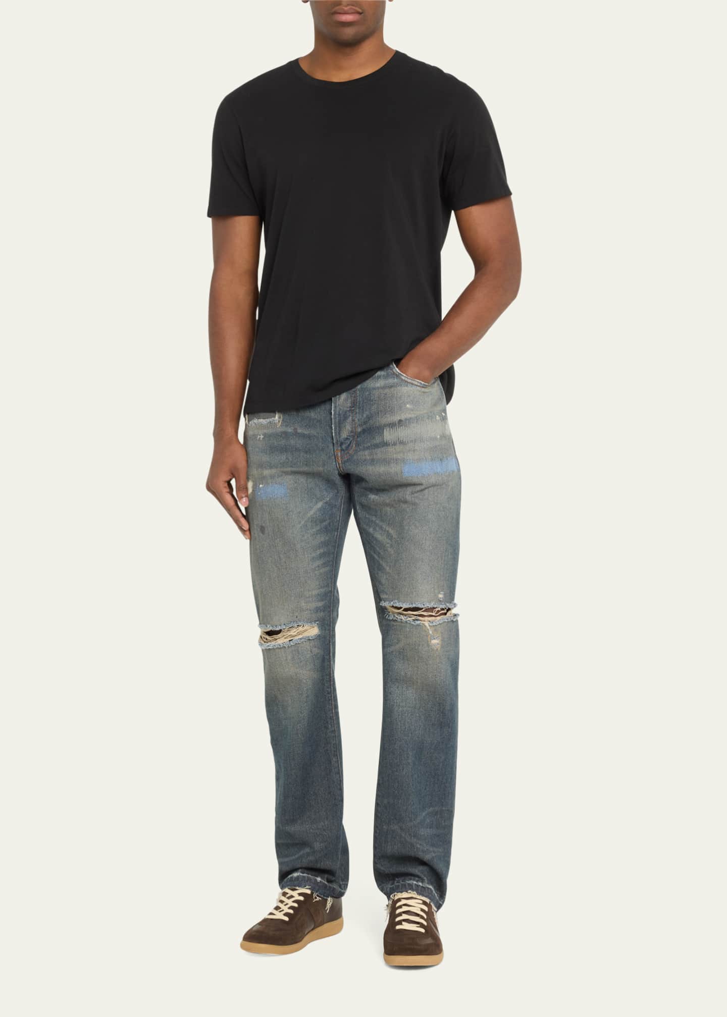 GALLERY DEPARTMENT Men's STARR 5001 Distressed Jeans