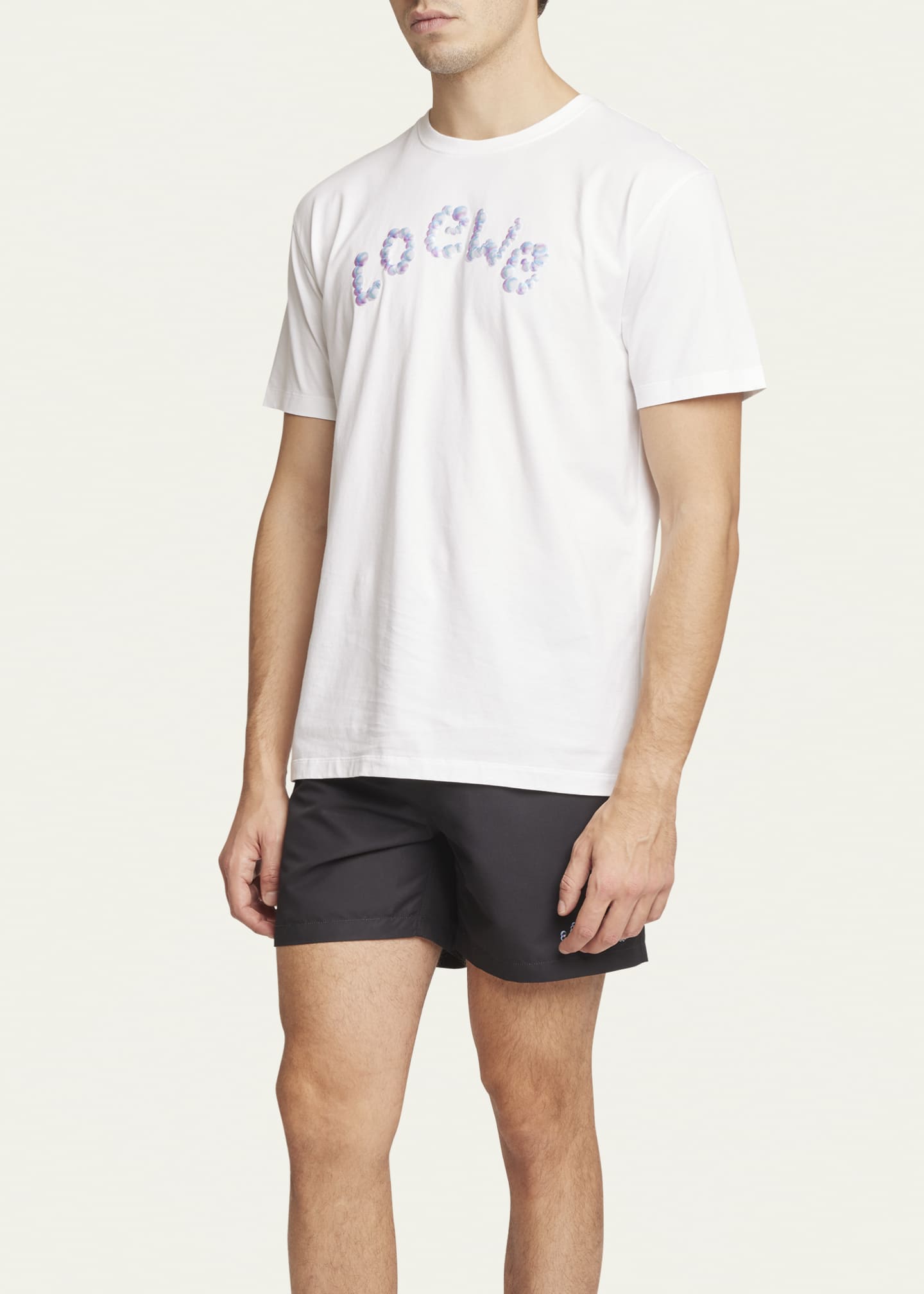 Loewe x Paula's Ibiza Men's Bubble Logo T-Shirt - Bergdorf Goodman