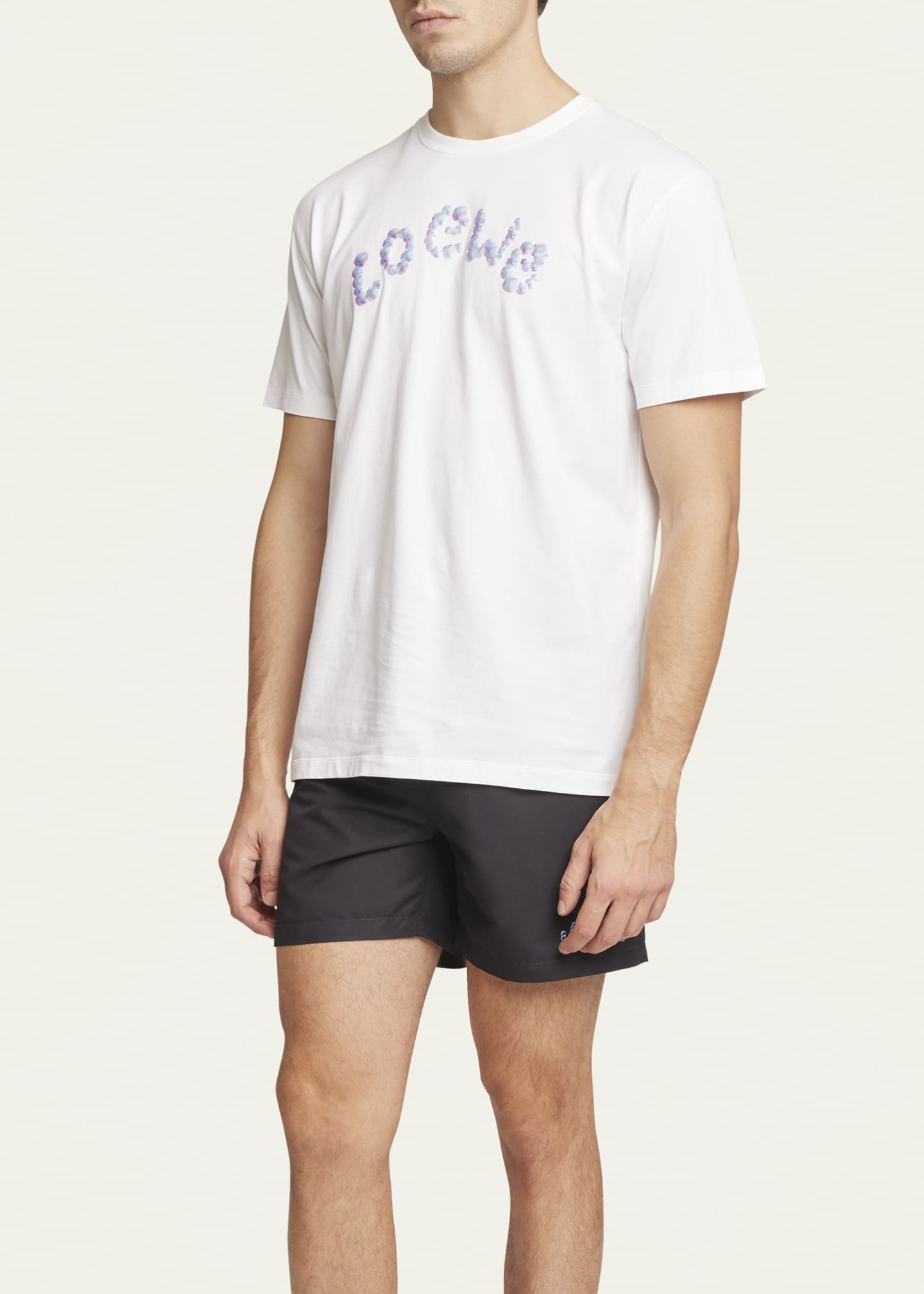 Loewe x Paula s Ibiza Men s Bubble Logo T Shirt