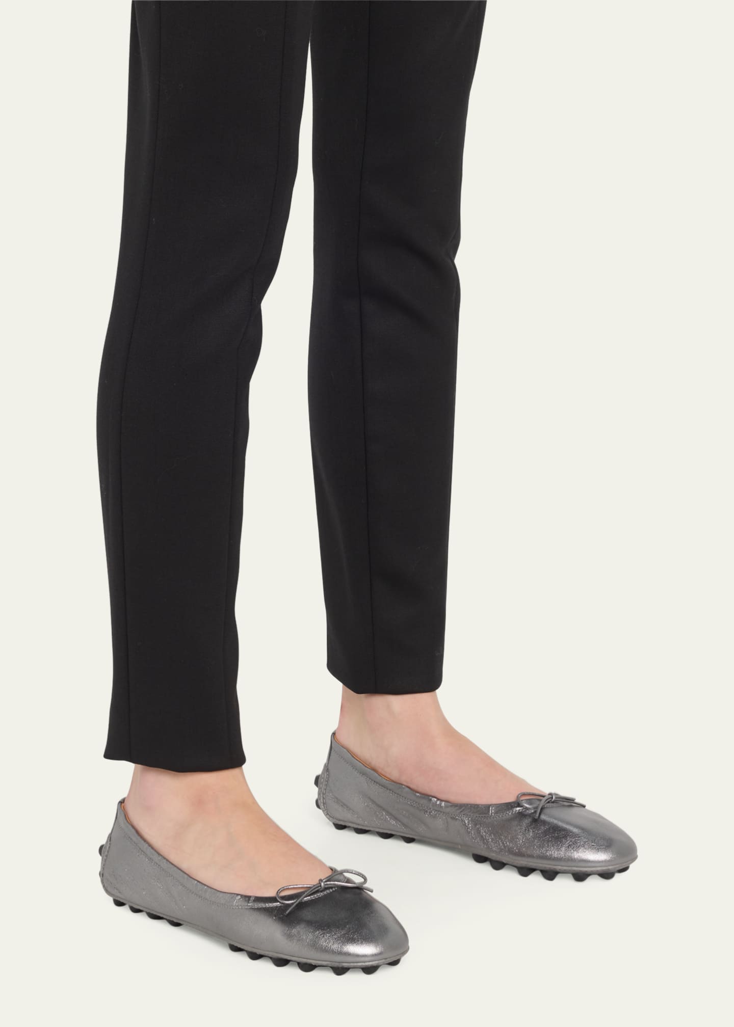 Tods ballerina flats shop