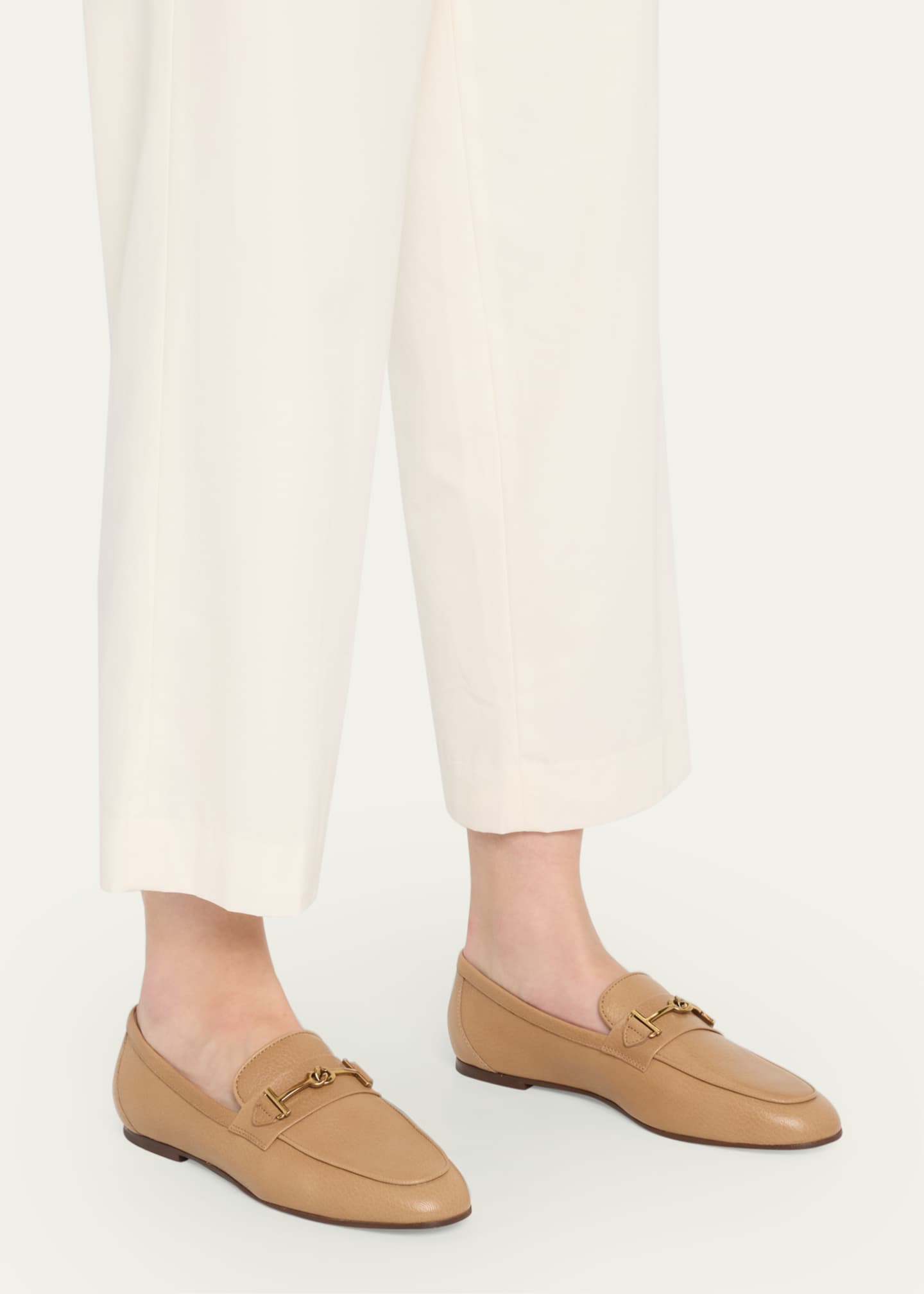 Tod's crocodile loafers top