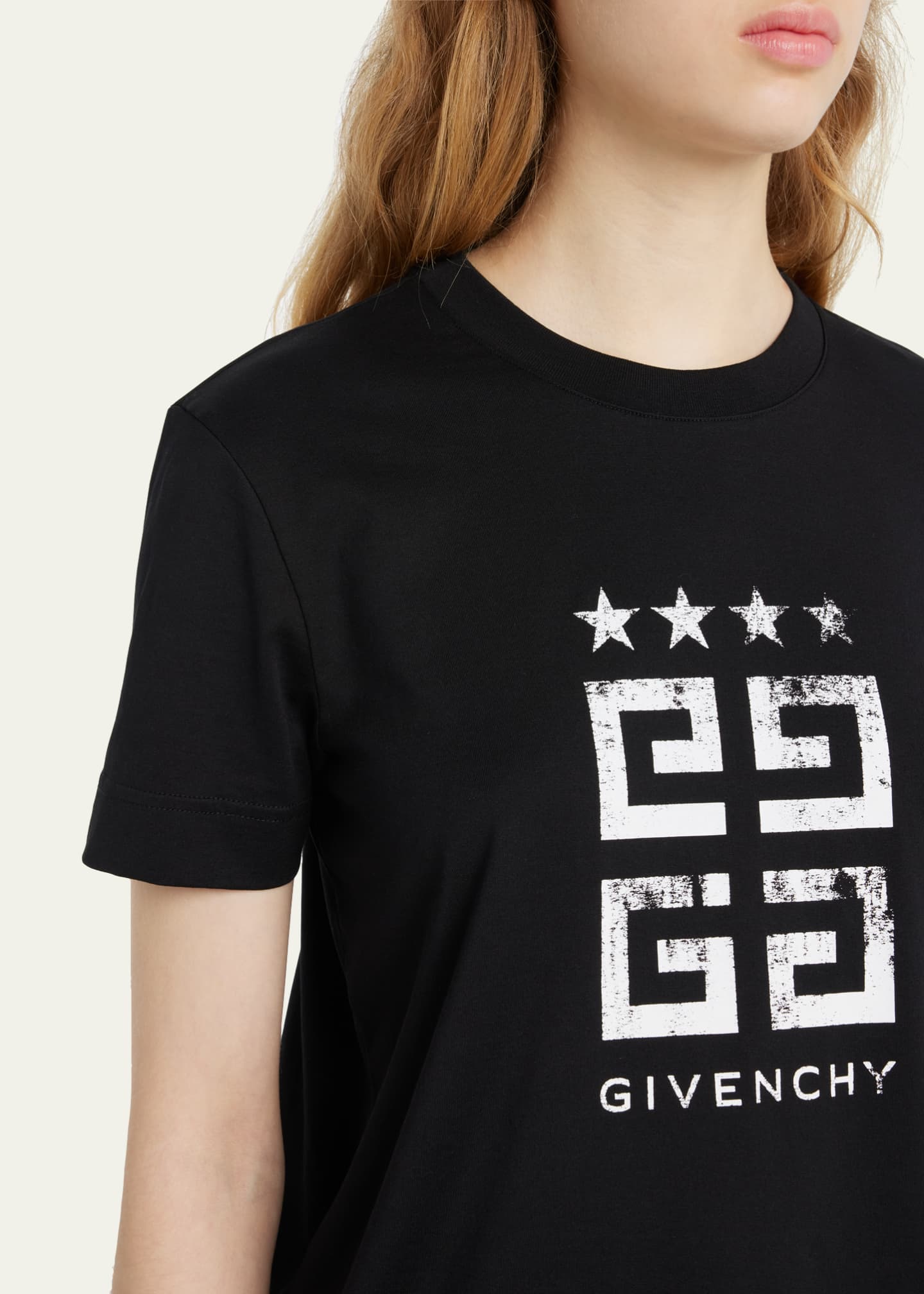 Givenchy 4G Logo Slim T-Shirt - Bergdorf Goodman