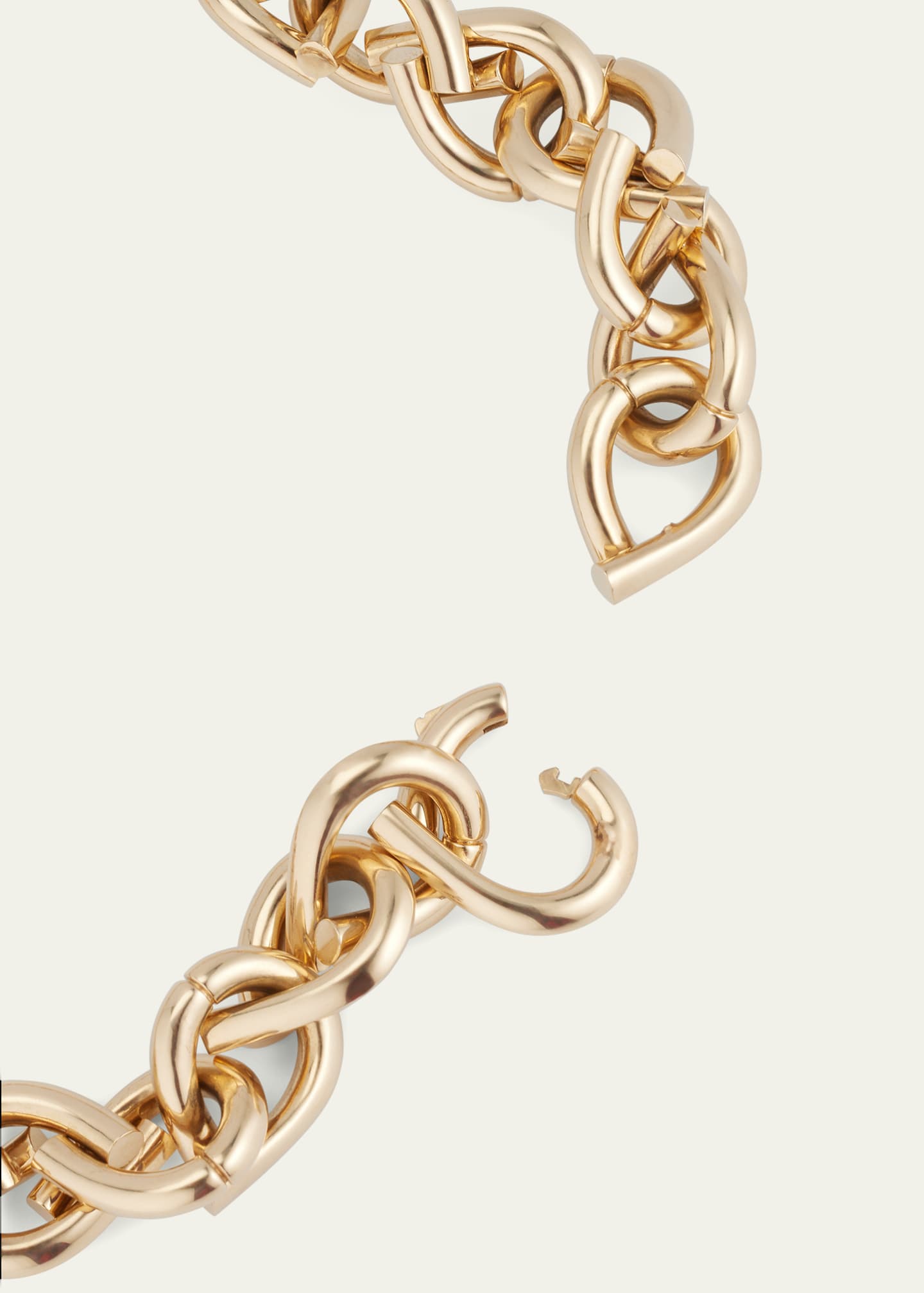 TABAYER 18K Fairmined Gold Large Oera Link Necklace Image 4 of 4