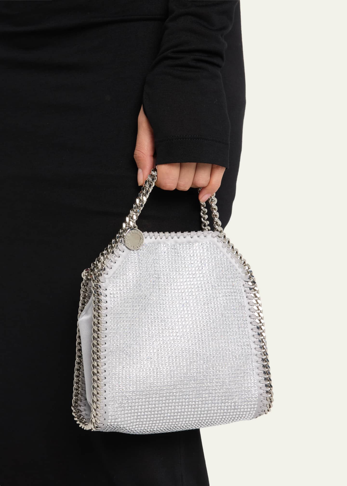 Beautiful! New STELLA MCCARTNEY New Falabella Tiny Glitter Tote