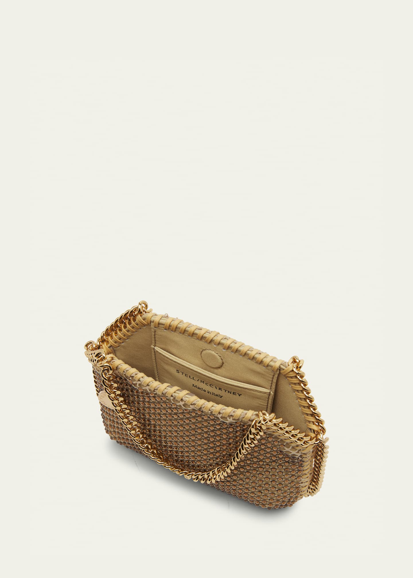 Stella Mccartney Falabella Mini Eco Crystal Shoulder Bag