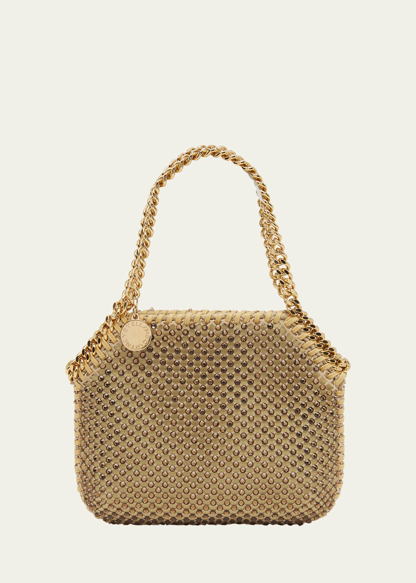 Stella Mccartney Falabella Mini Eco Crystal Shoulder Bag