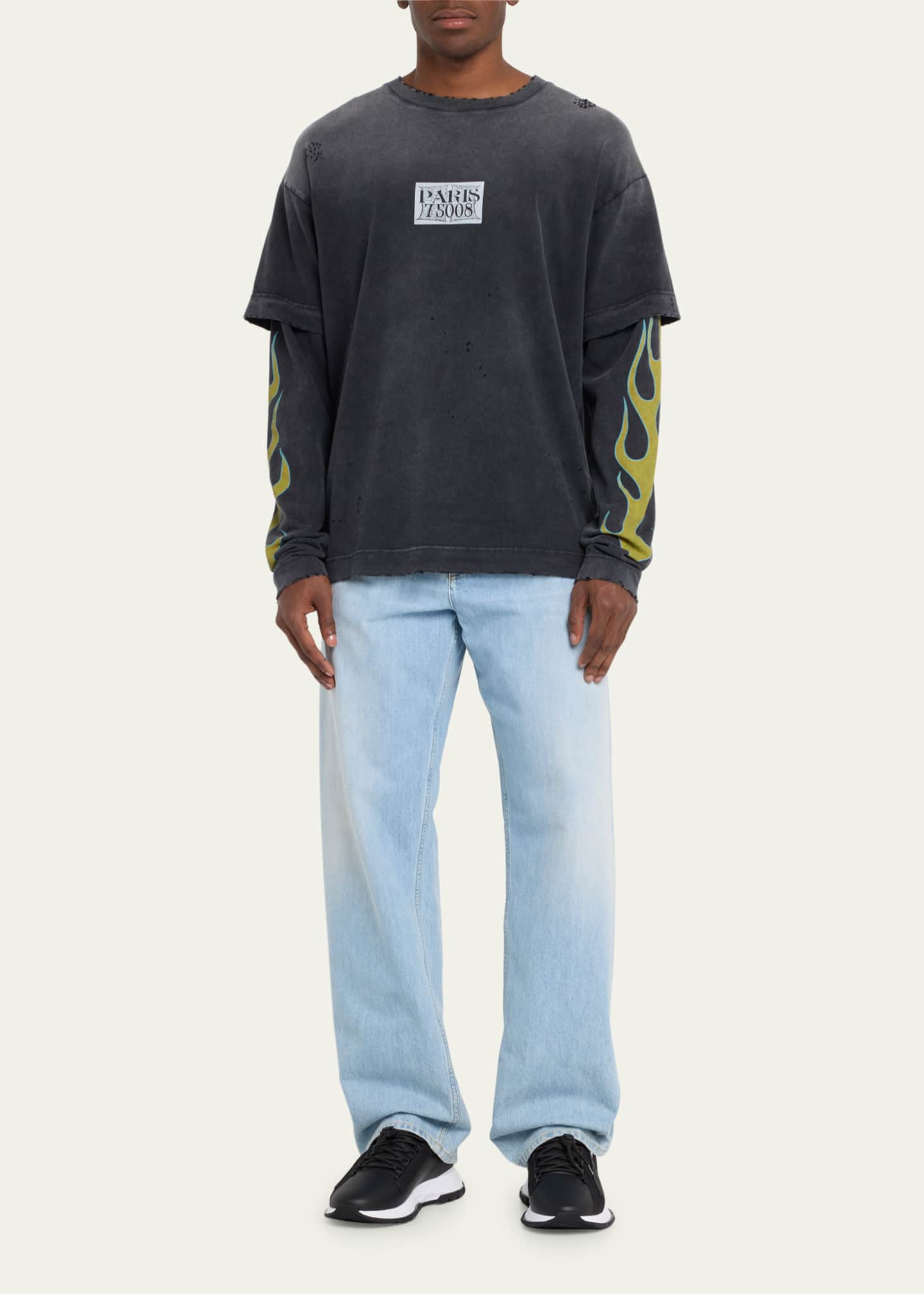Givenchy Men s Spectre Leather Side Zip Runner Sneakers Bergdorf