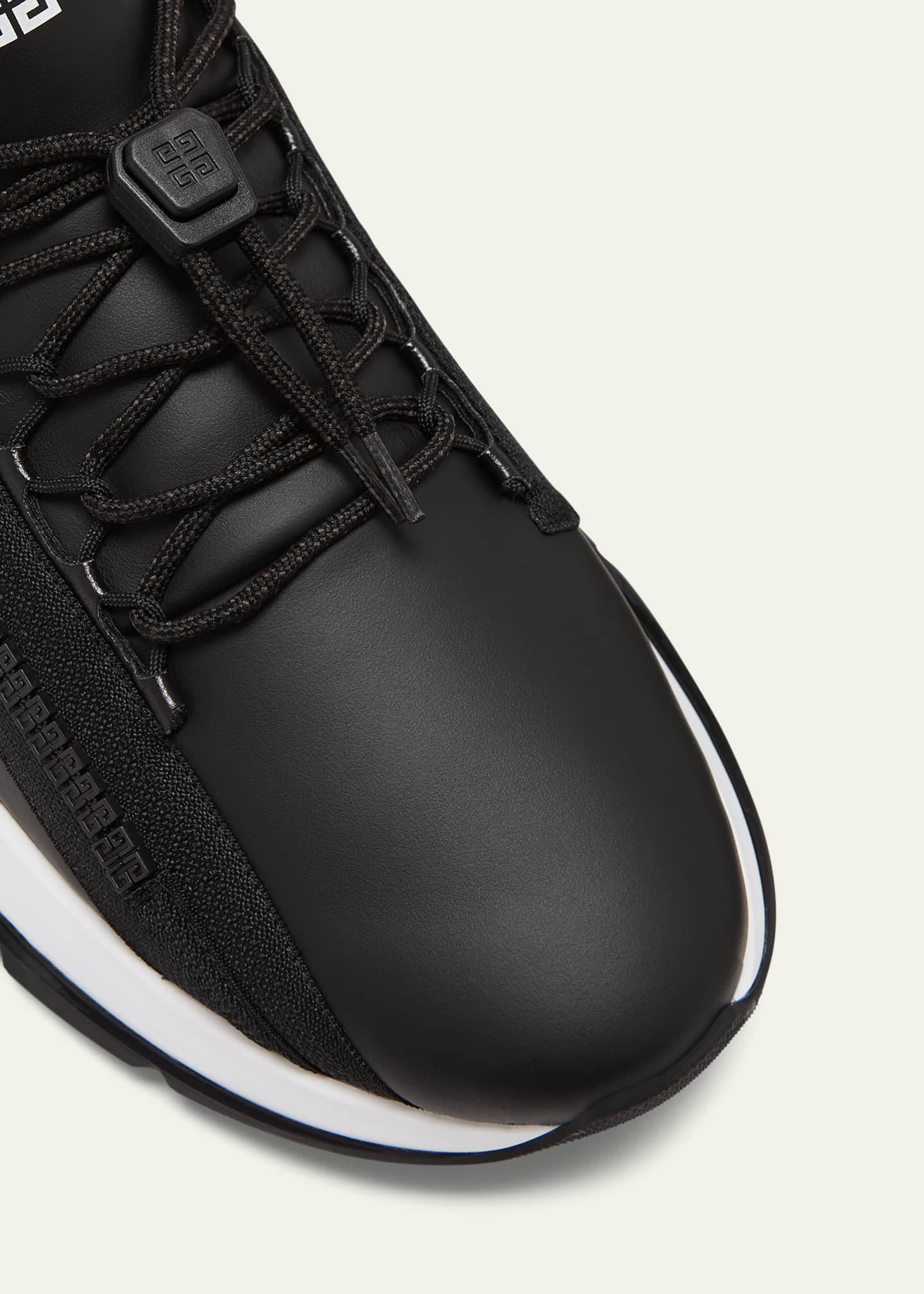 Givenchy Men's Spectre Leather Side-Zip Runner Sneakers