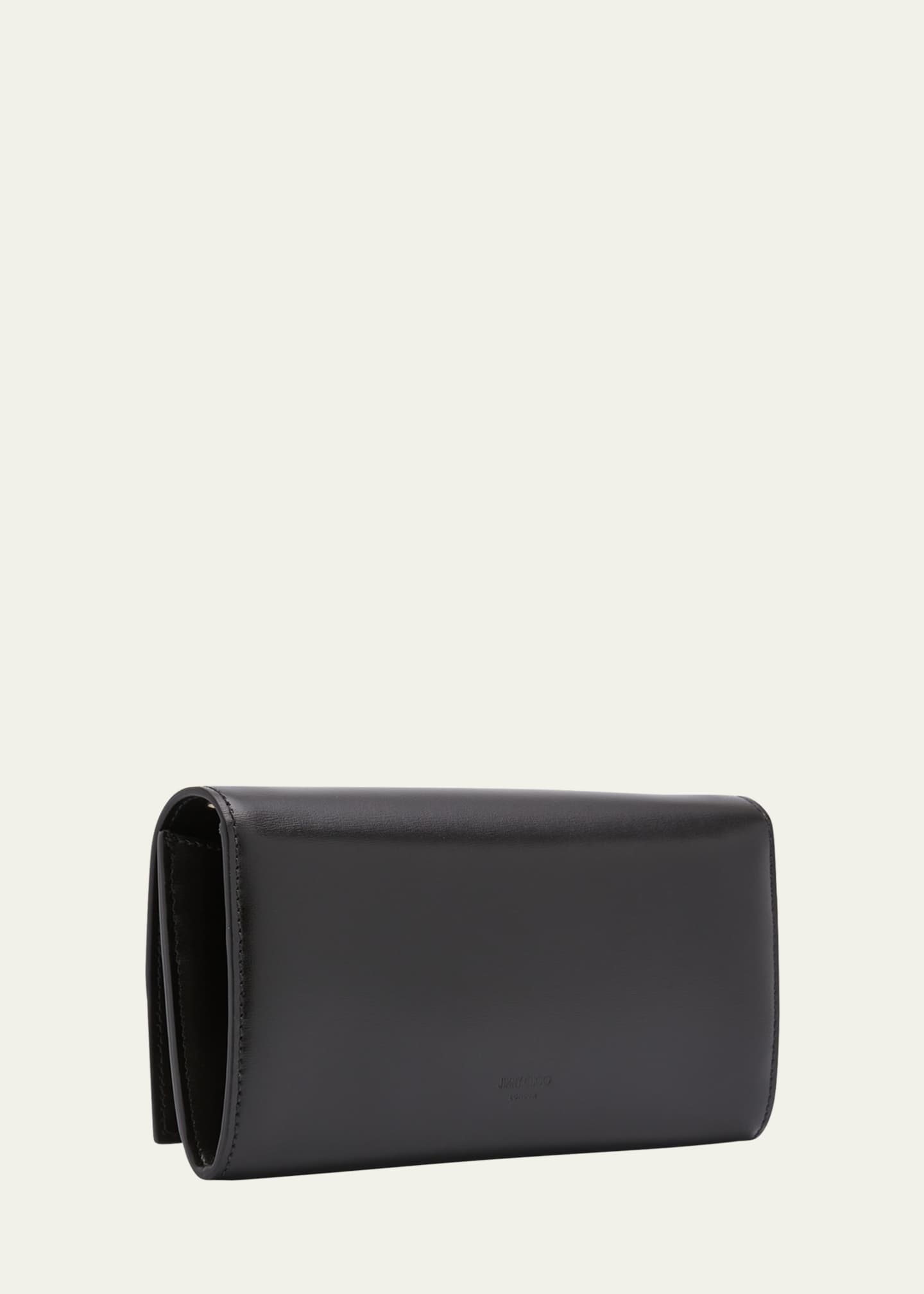 Jimmy Choo Varenne Leather Wallet with Embellished Strap Image 3 of 5