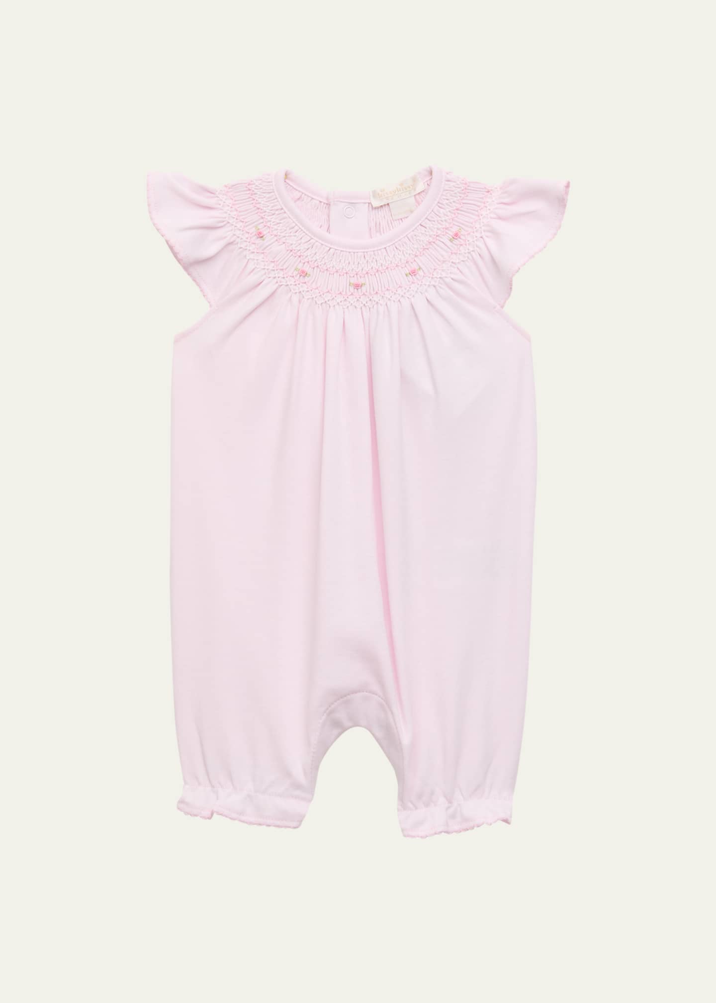 Kissy Kissy Girl's Hand Smocked Playsuit, Size Newborn9M Bergdorf