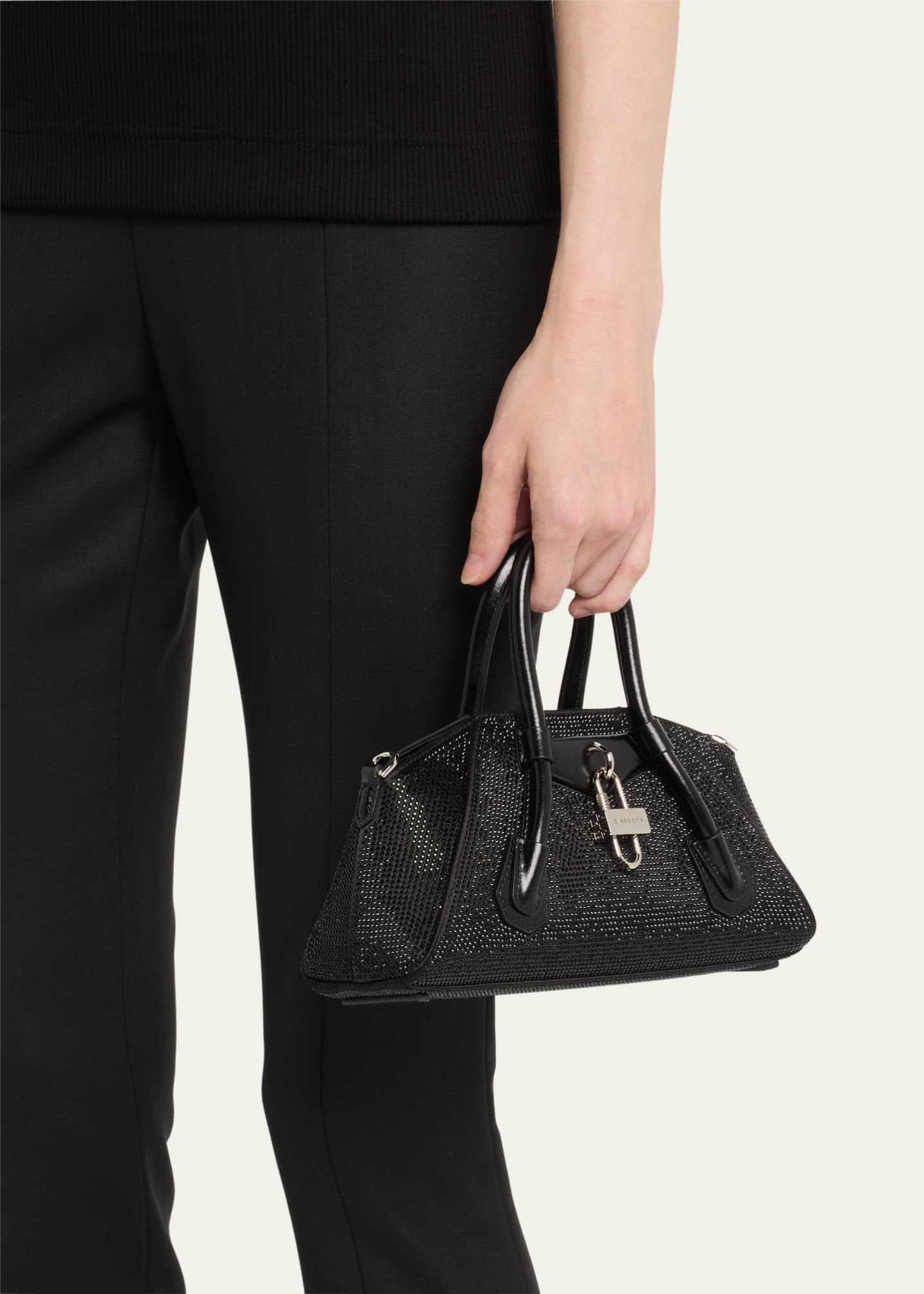 GIVENCHY NANO MINI ANTIGONA LEATHER BAG