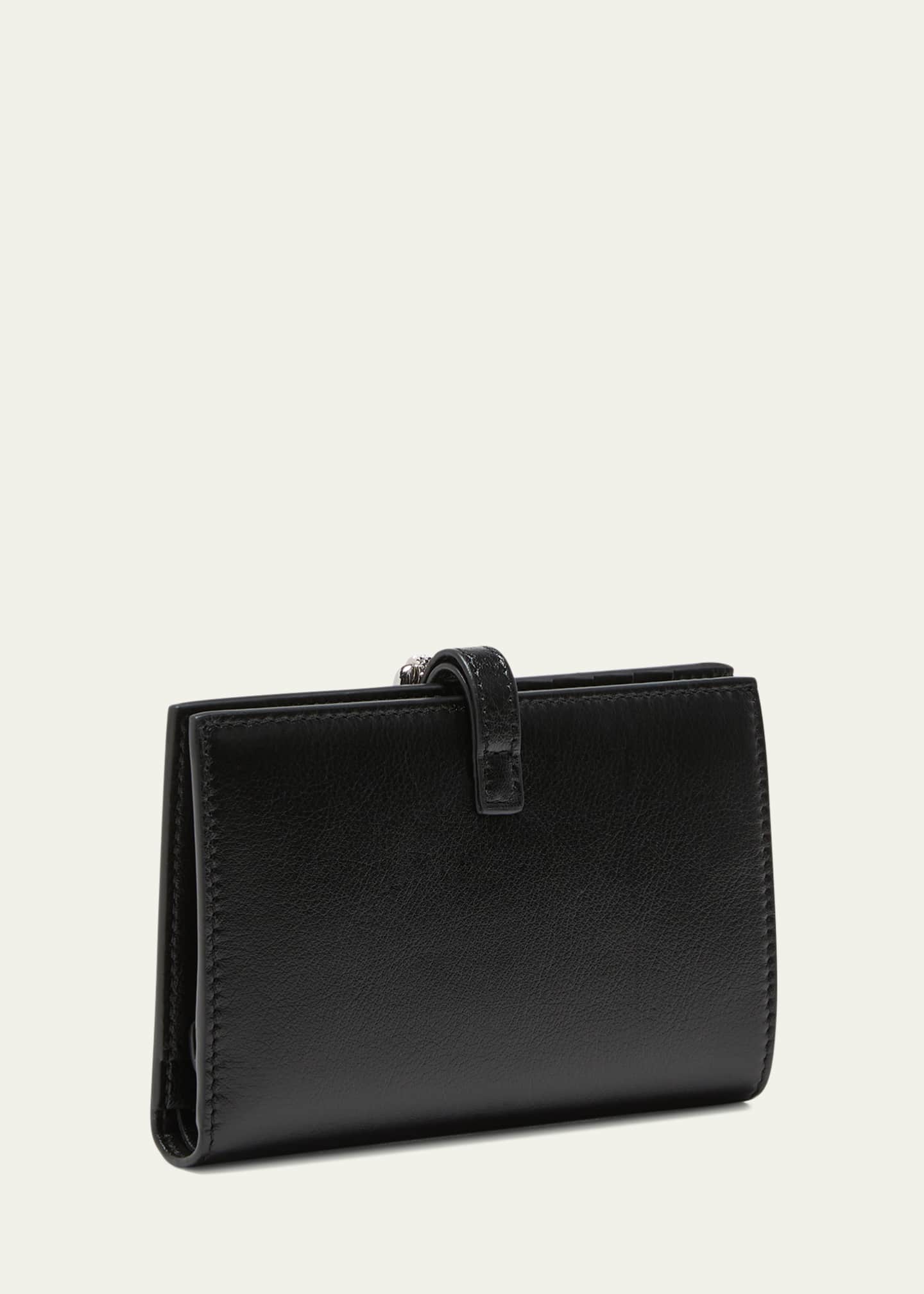 Givenchy Voyou Bifold Wallet in Tumbled Leather Image 3 of 4