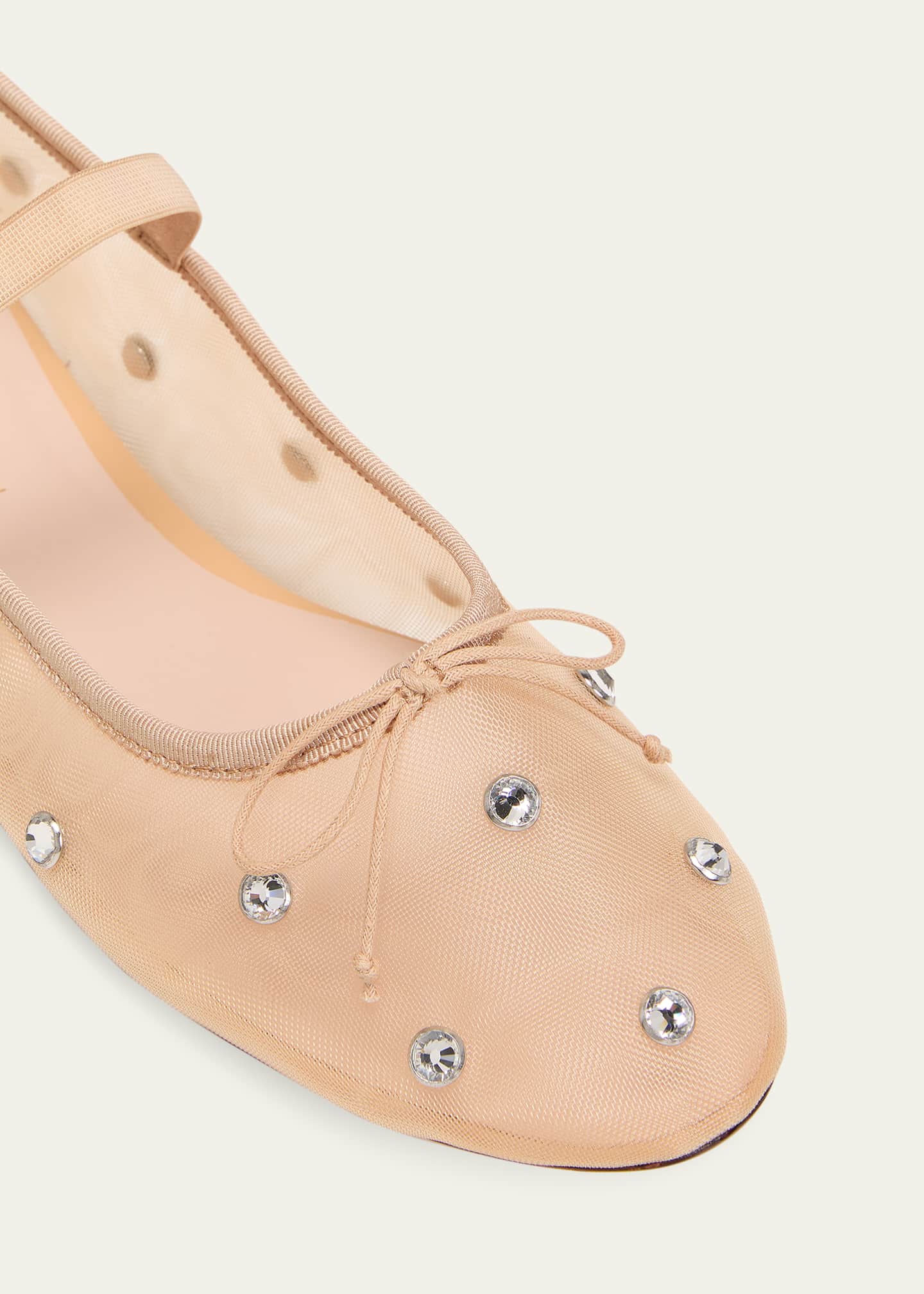 Crystal ballet flats 2025