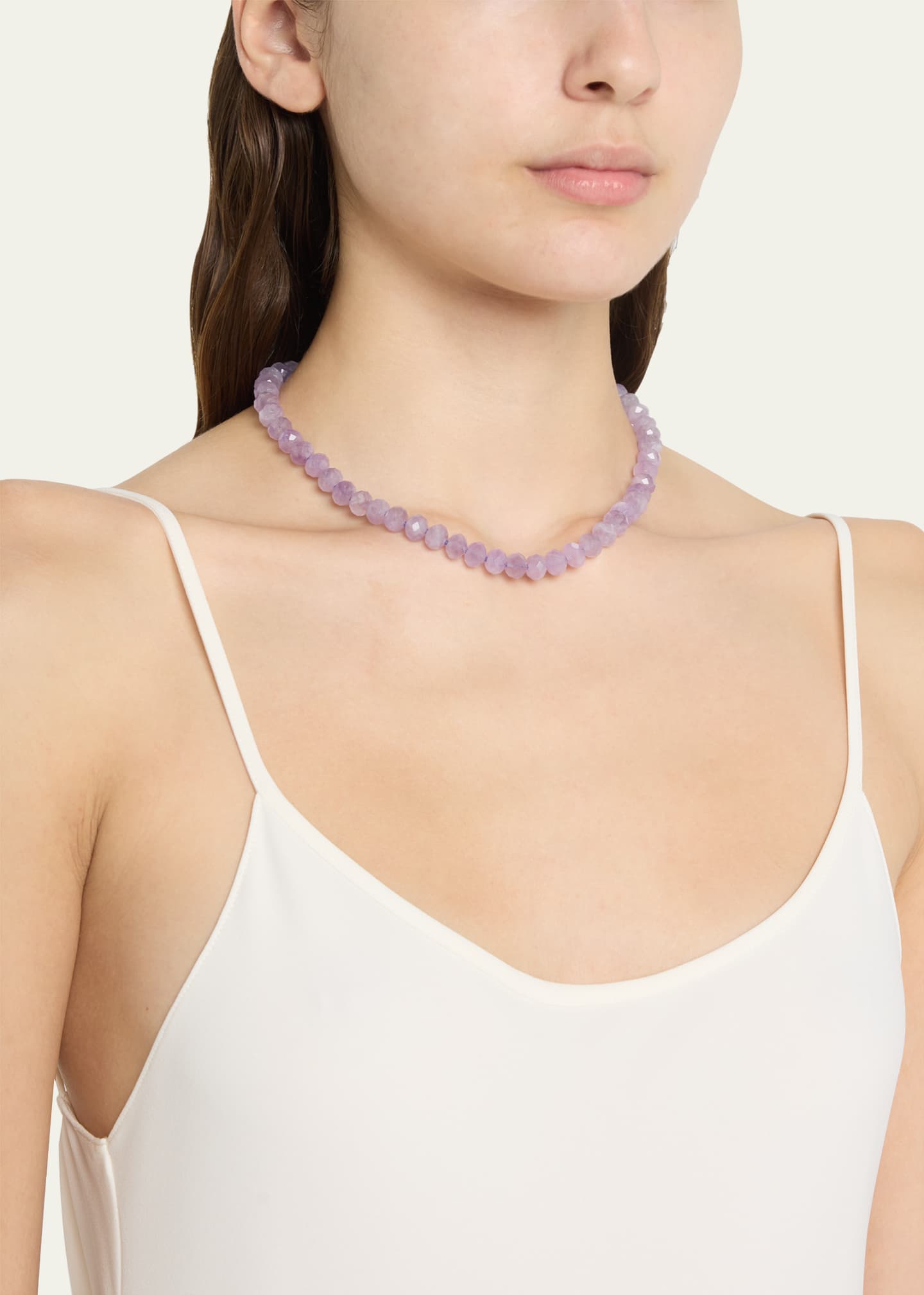 JIA JIA Oracle Lavender Amethyst Crystal Necklace Image 2 of 4