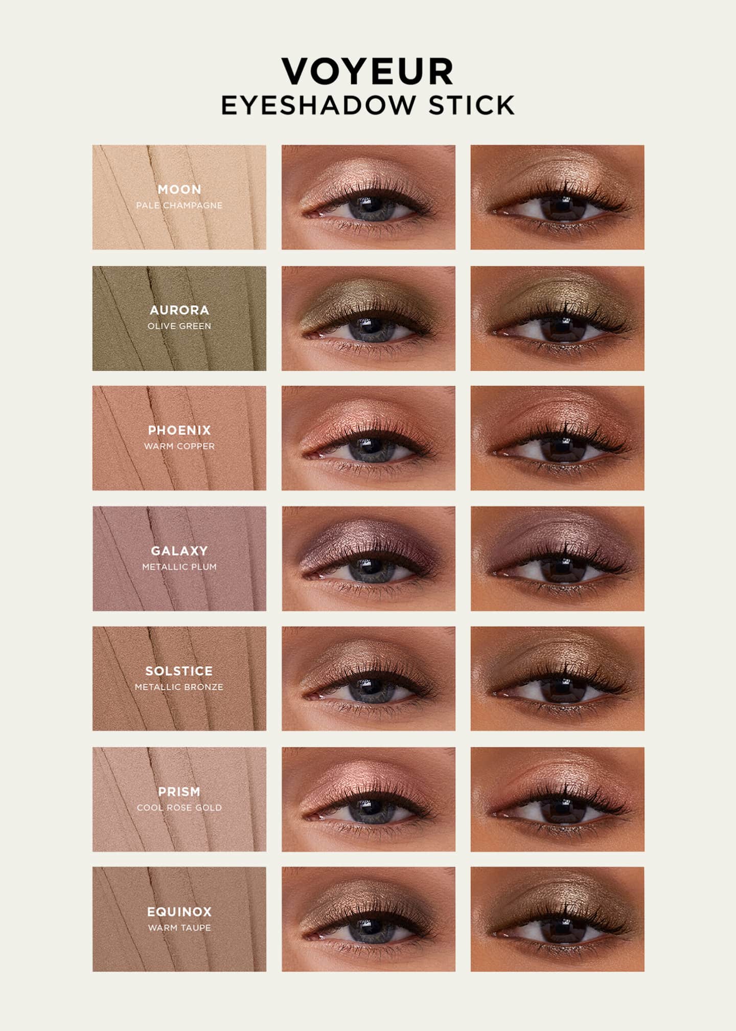 Hourglass Cosmetics Voyeur Eyeshadow Stick, 1.5 g Image 4 of 5