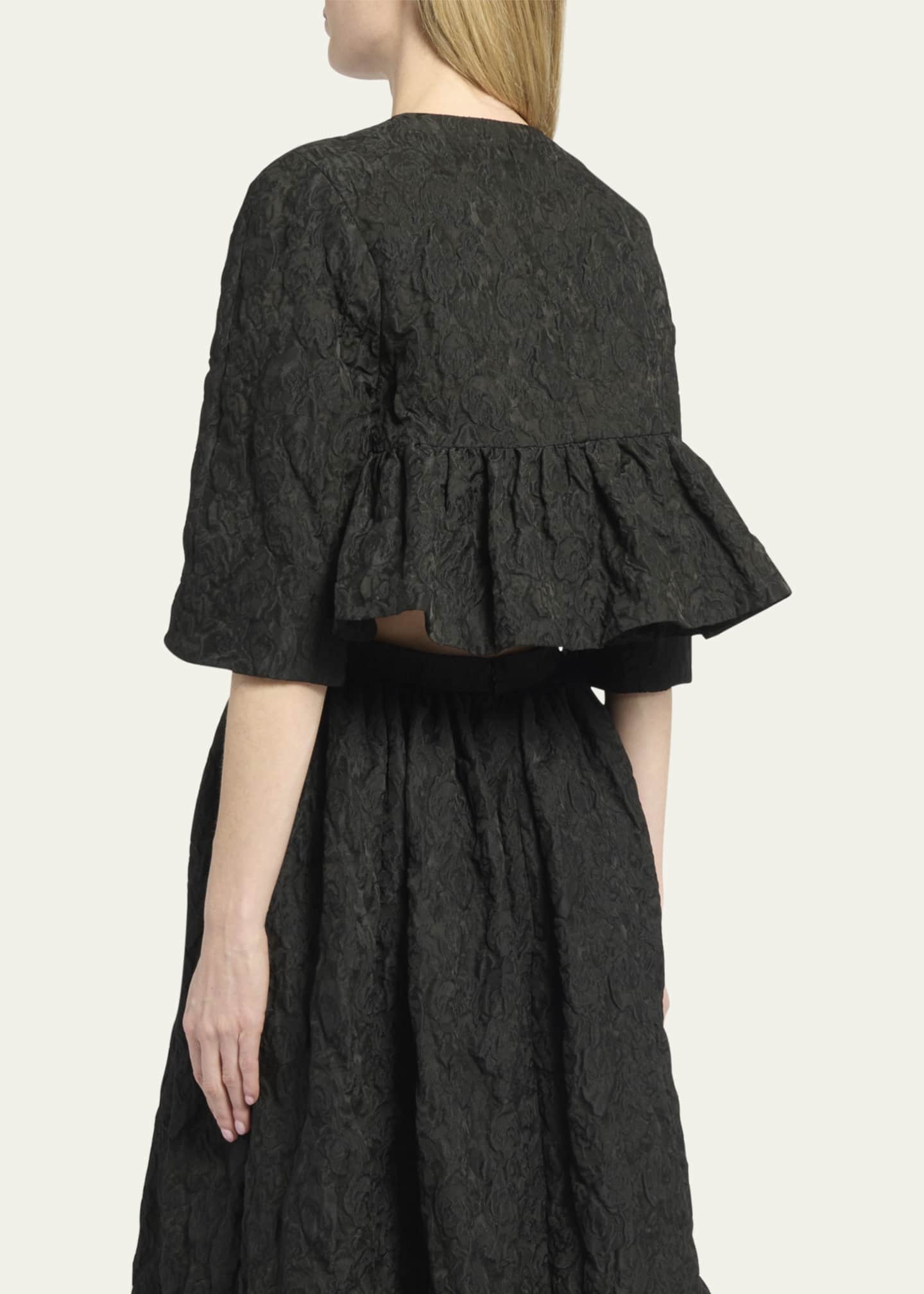 Cropped clearance peplum jacket