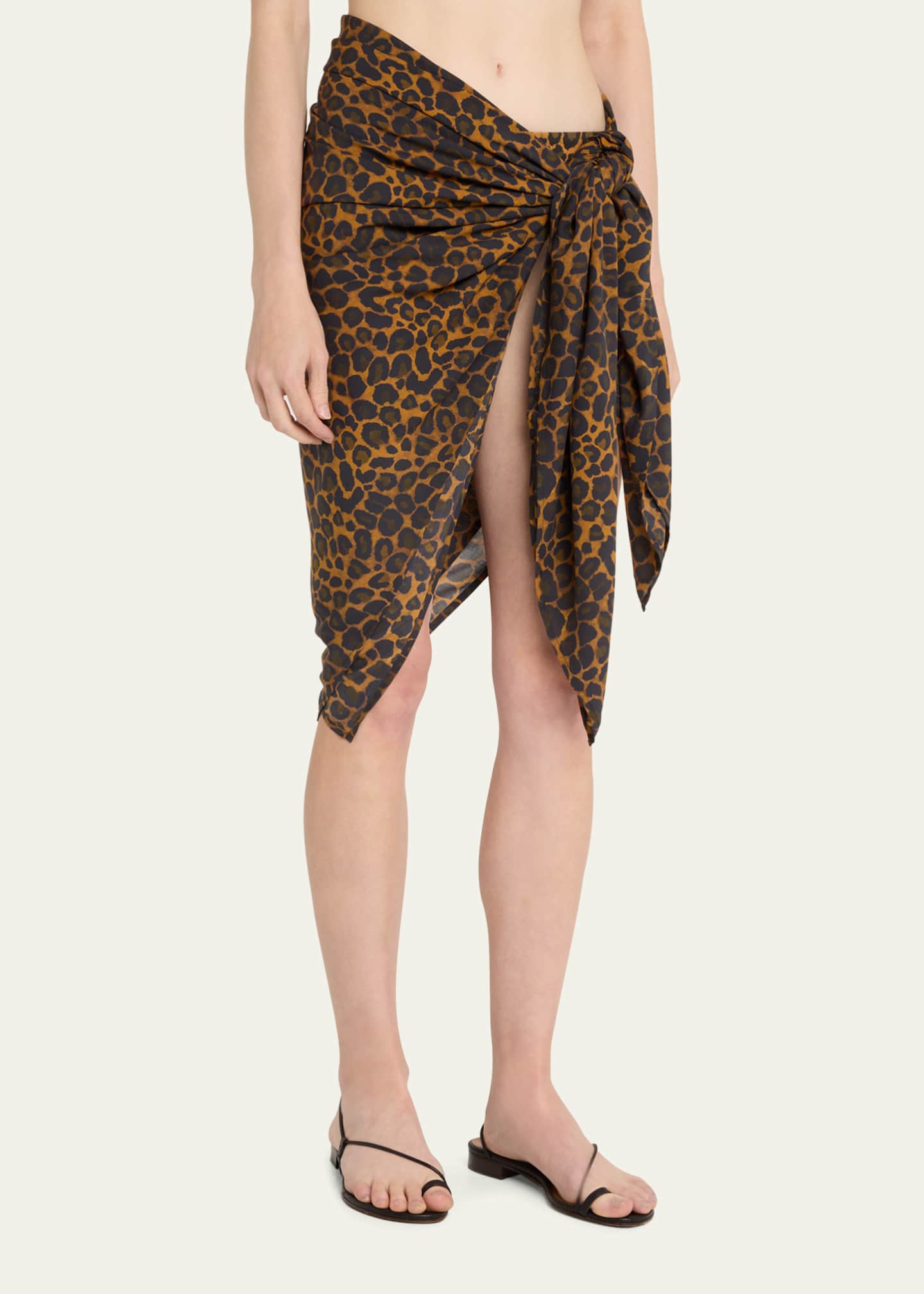 Paréo Imprimé Animal, Taille Unique, Parfait Pour La Plage (beige, Vert, Marine)