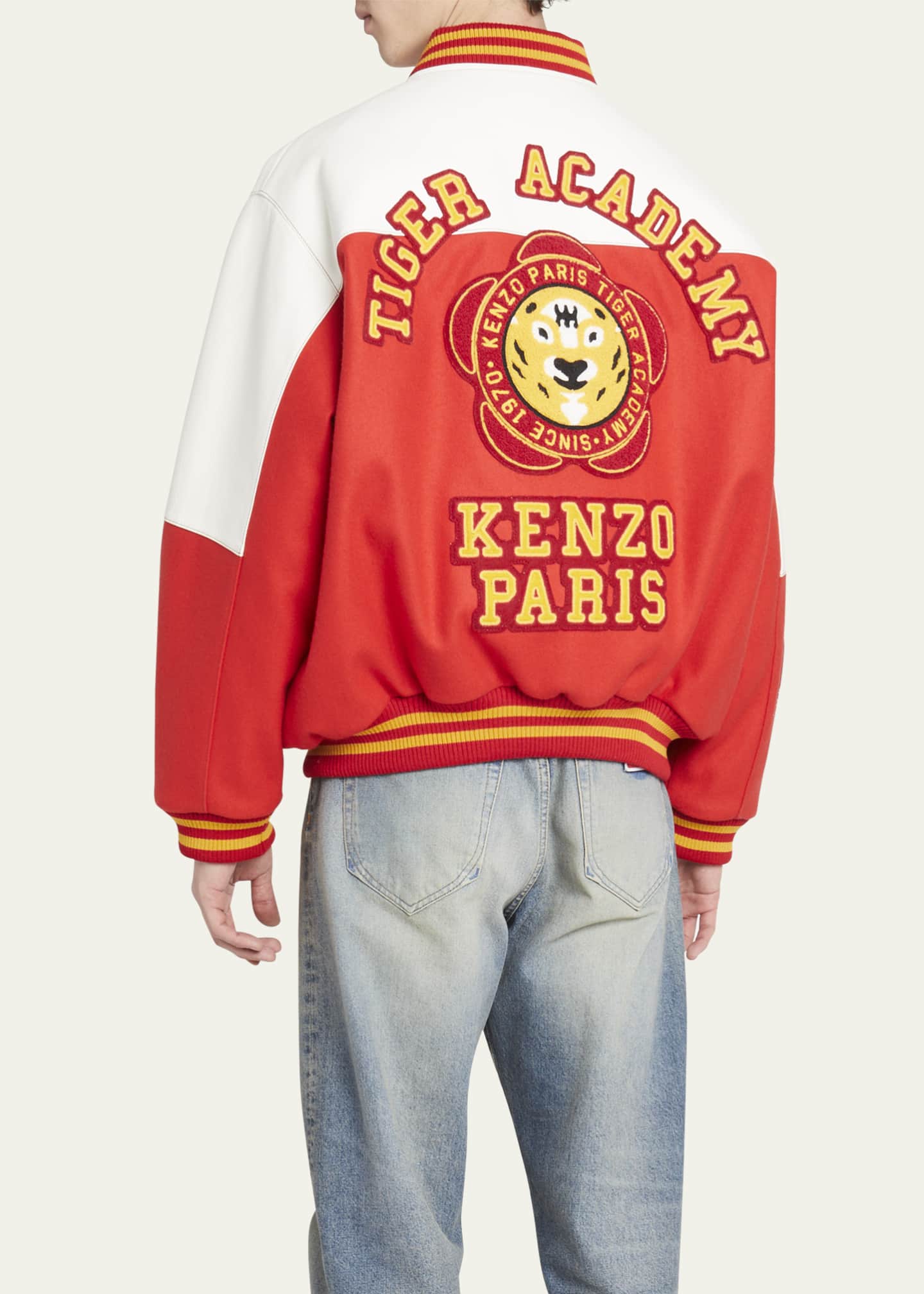 Kenzo Men's Tiger Academy Varsity Jacket