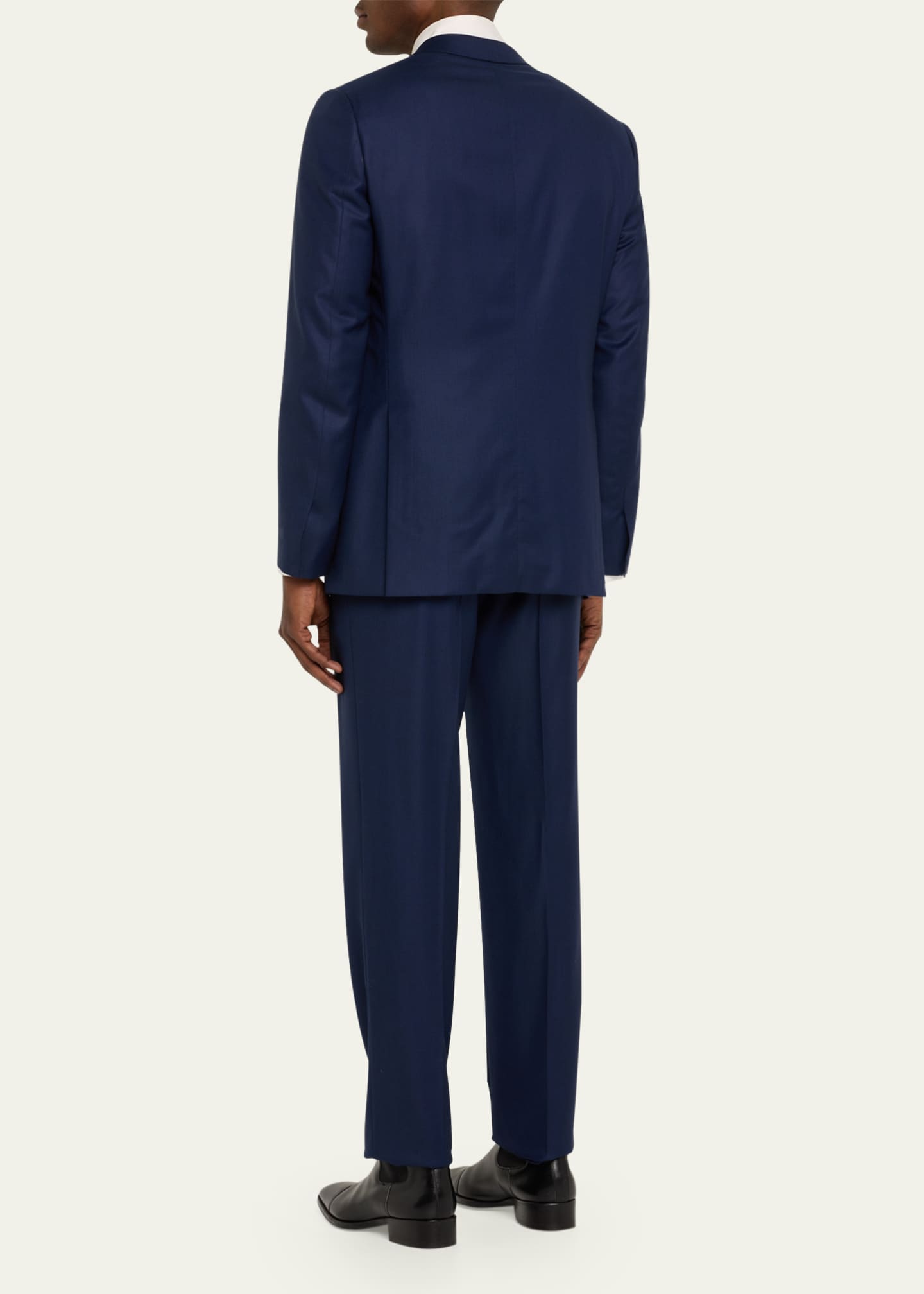 Brioni Men s Textured Solid Two Piece Suit Bright Navy Bergdorf