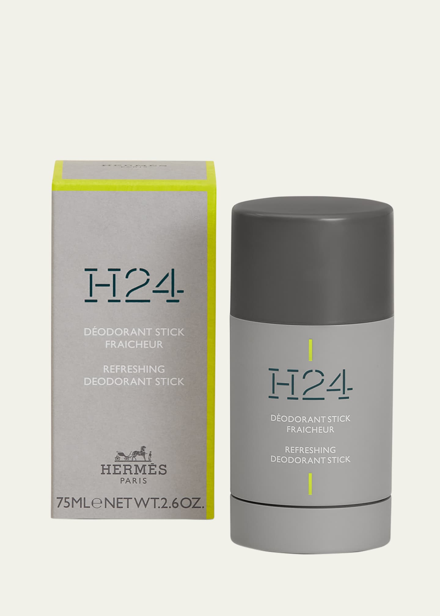 Hermes H24 Refreshing Stick Deodorant, 2.6 oz. Image 2 of 2