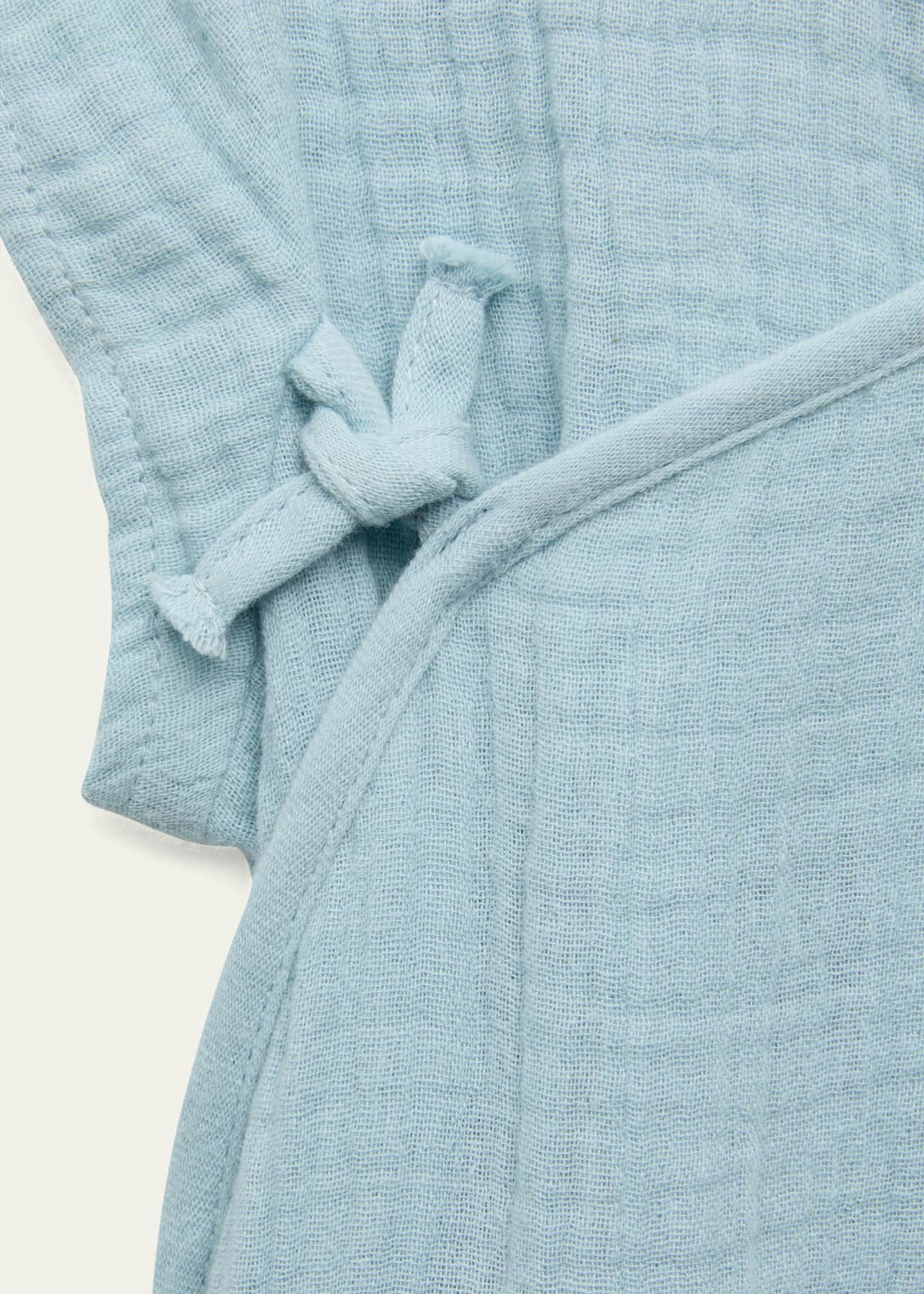 Bonton Girl's Cotton Kimono Bodysuit, Size 6M3 Bergdorf Goodman