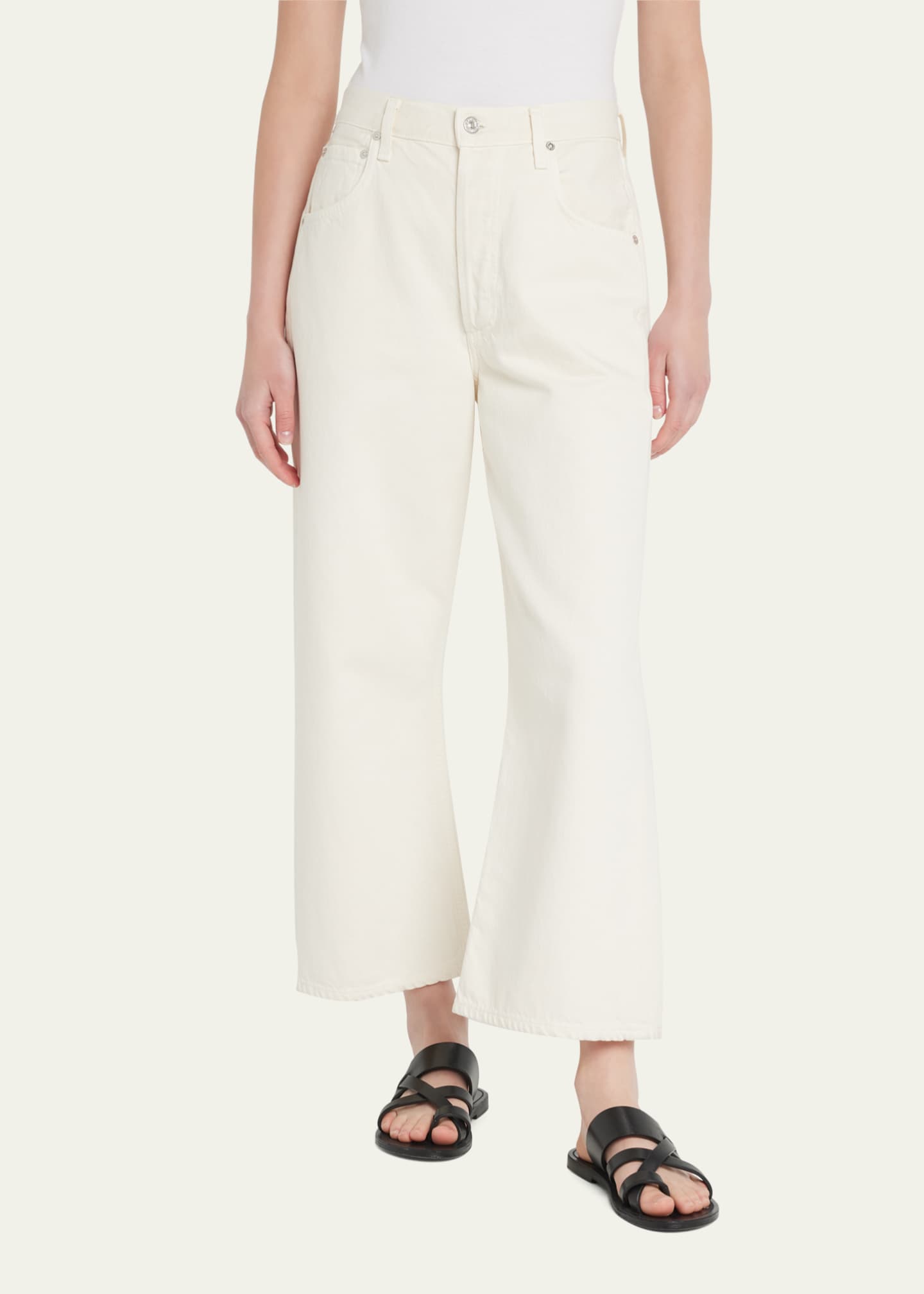 Citizens of Humanity Gaucho Vintage Wide-Leg Trouser Jeans - Bergdorf ...