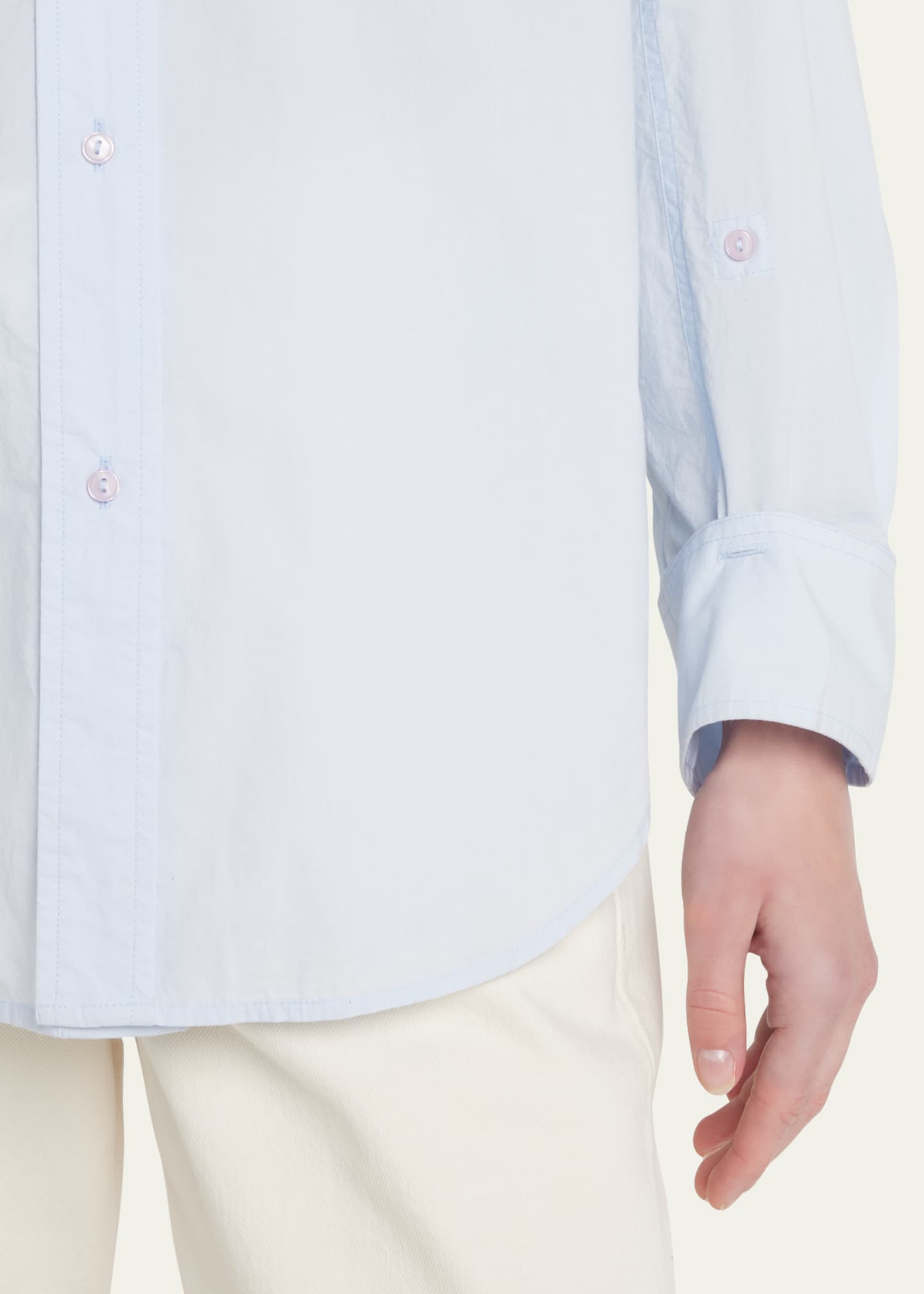 Citizens of Humanity Kayla Button-Front High-Low Shirt - Bergdorf Goodman