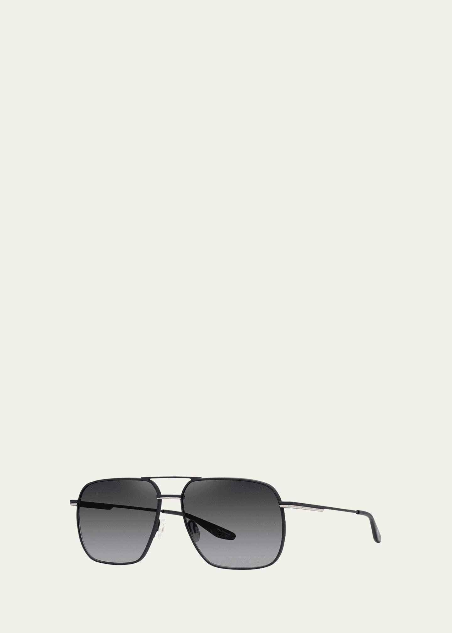 Barton Perreira Men's Royale Titanium Aviator Sunglasses Image 2 of 3