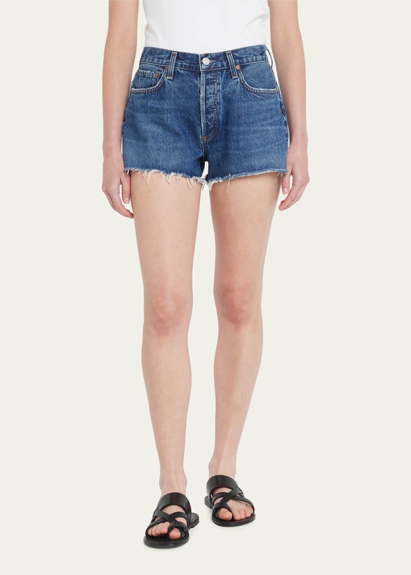 AGOLDE Parker Relaxed Denim Shorts Image 4 of 5