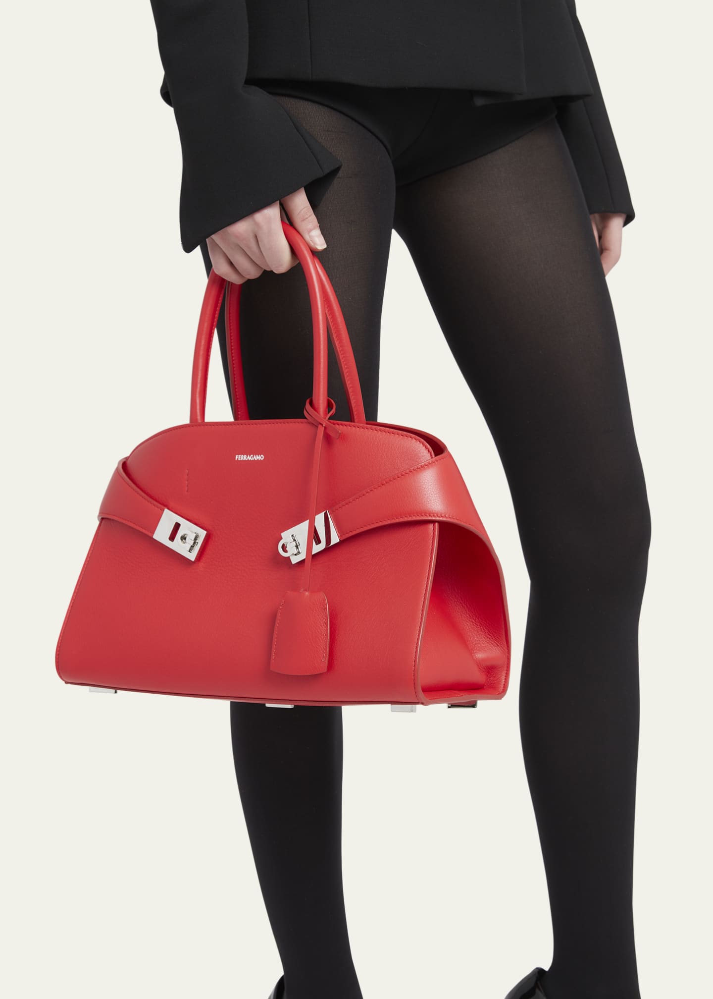 Ferragamo Large pouch - Red