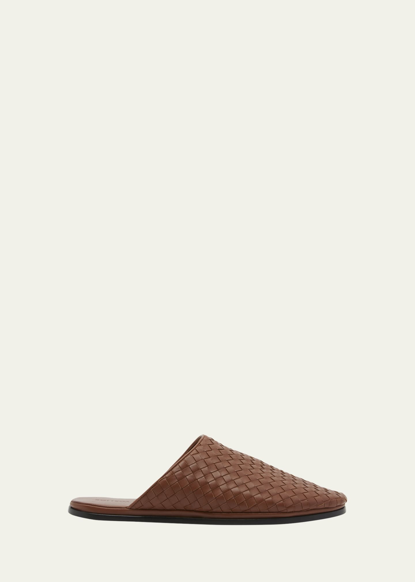 Mens open shop back slippers