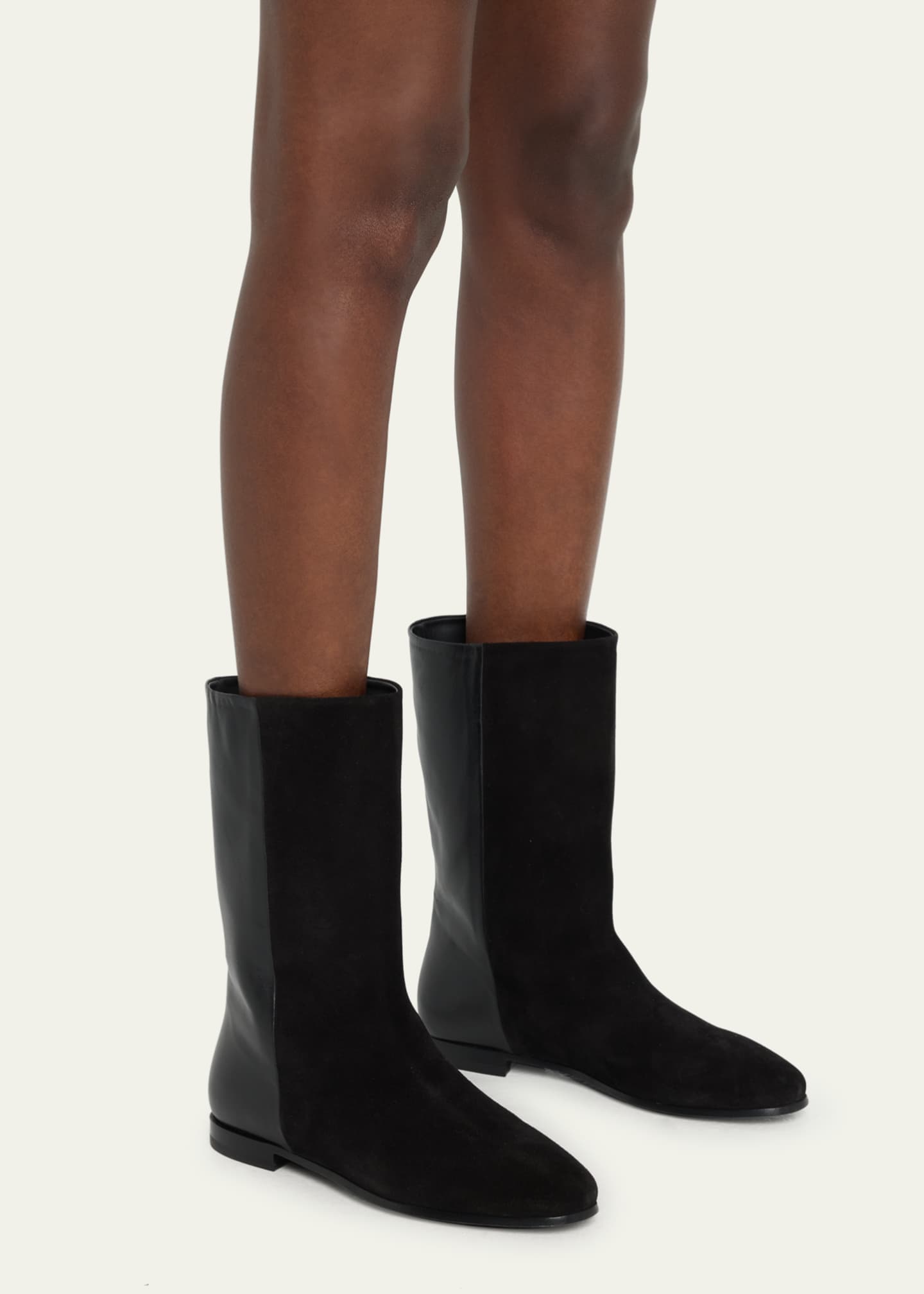 Pierre Hardy Robyn Mixed Leather Short Boots Bergdorf Goodman