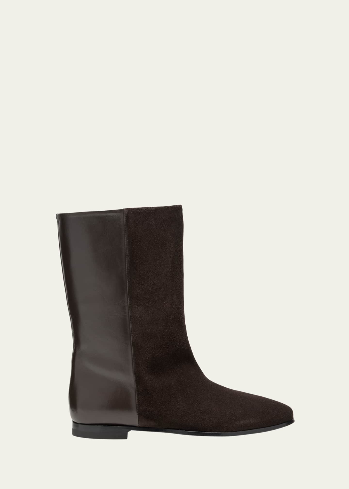 Pierre Hardy Robyn Mixed Leather Short Boots Bergdorf Goodman